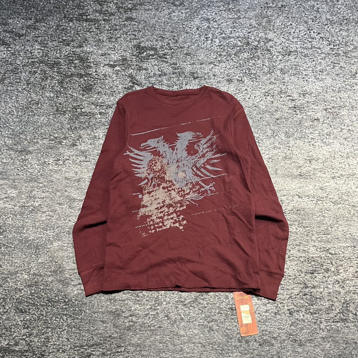 Urban Pipeline VINTAGE Y2K URBAN PIPELINE GRUNGE SKATER THERMAL LONGSLEEVE Size US M / EU 48-50 / 2 - 1 Thumbnail