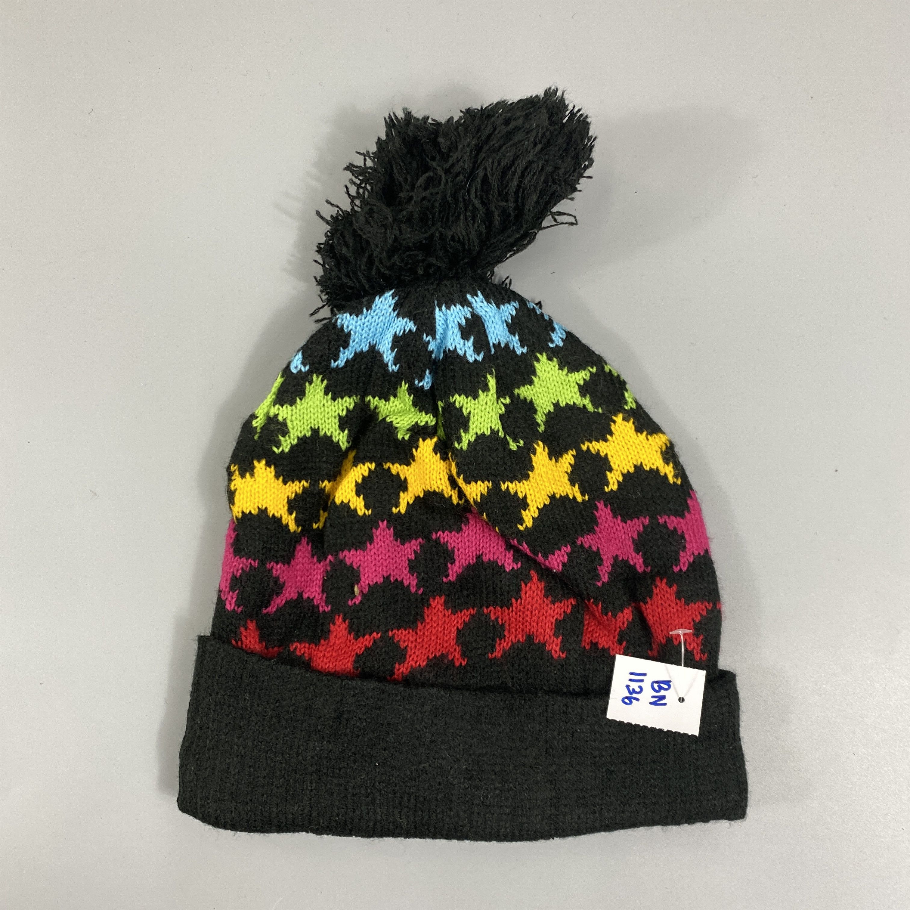 Japanese Brand Rainbow Stars Beanie Hats -BN1136 Size ONE SIZE - 6 Thumbnail