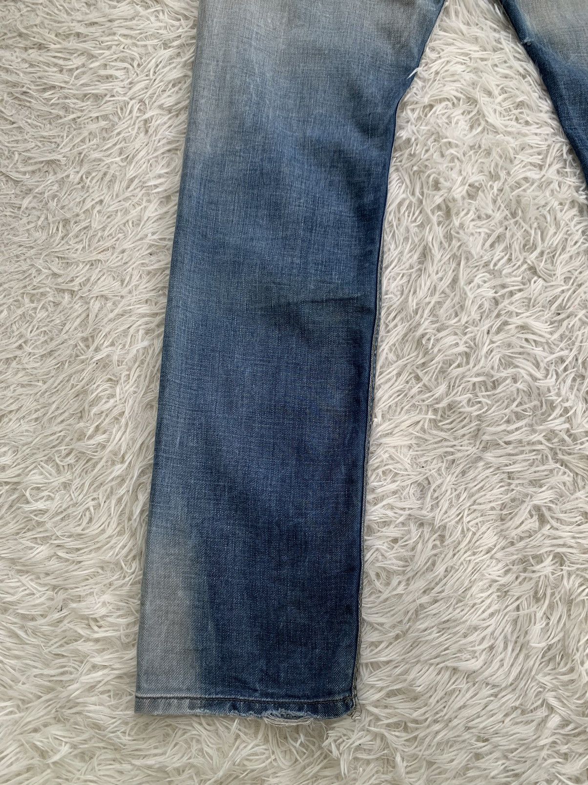 Diesel Distress Diesel Blue Eyecons 2014/1 Edition Denim Pant Size US 35 - 11 Thumbnail
