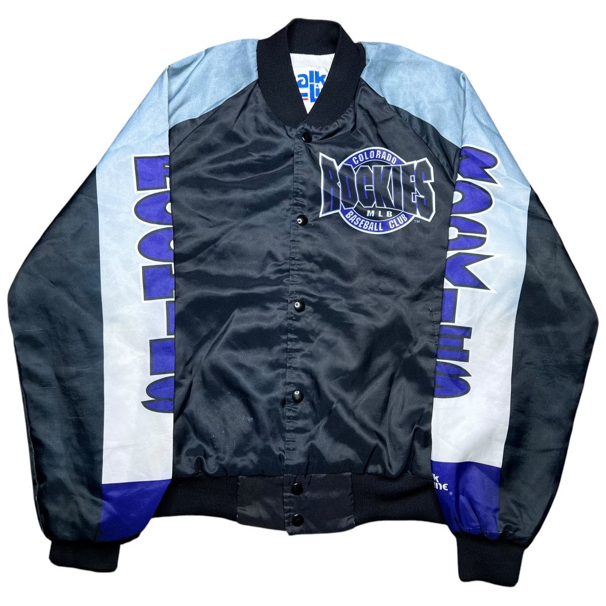 Chalk Line × MLB × Vintage 90s MLB Colorado Rockies 3D Graphic 