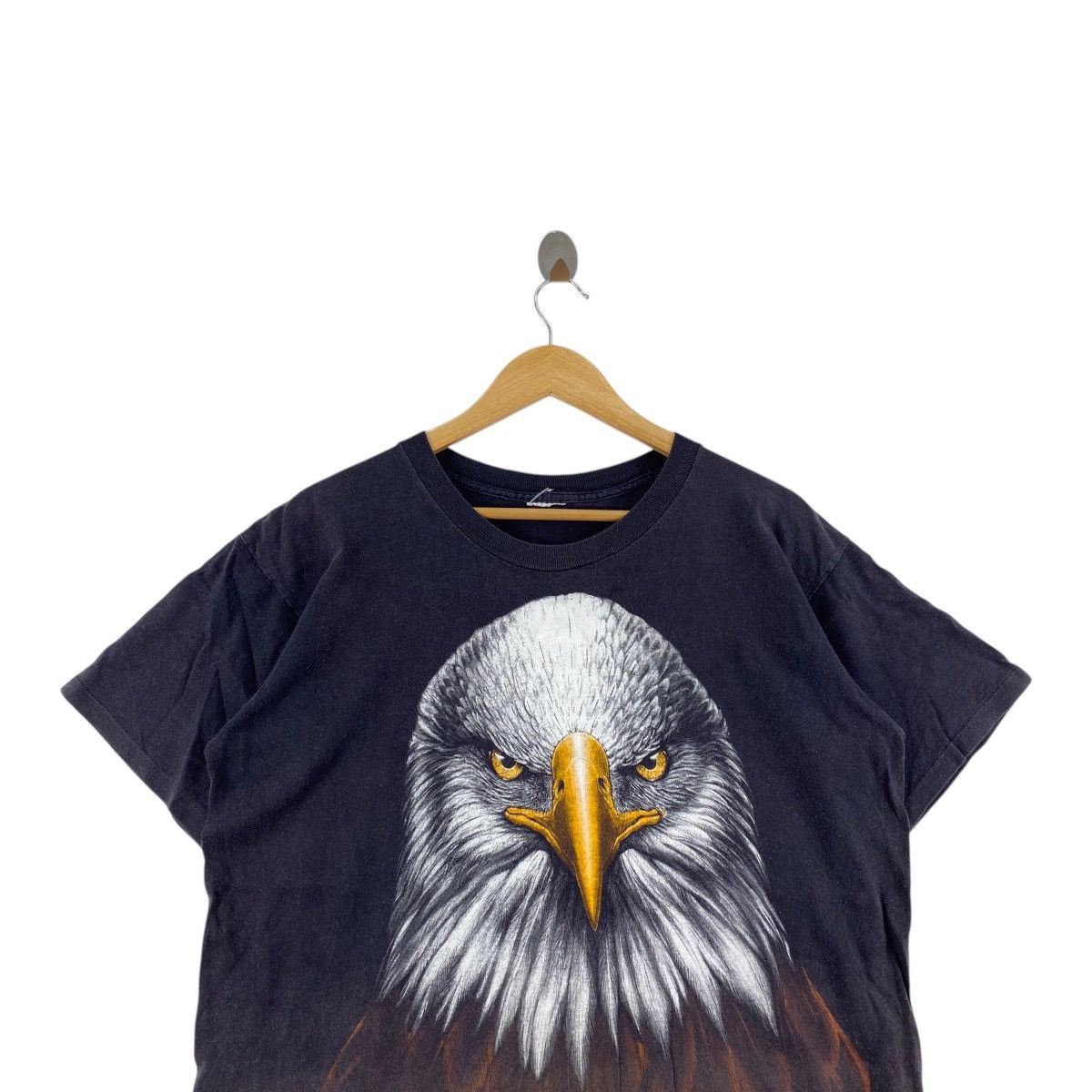 Vintage Vintage 1993 AMERICAN BALD EAGLE San Marcos Tee Shirt Top Size US L / EU 52-54 / 3 - 2 Thumbnail