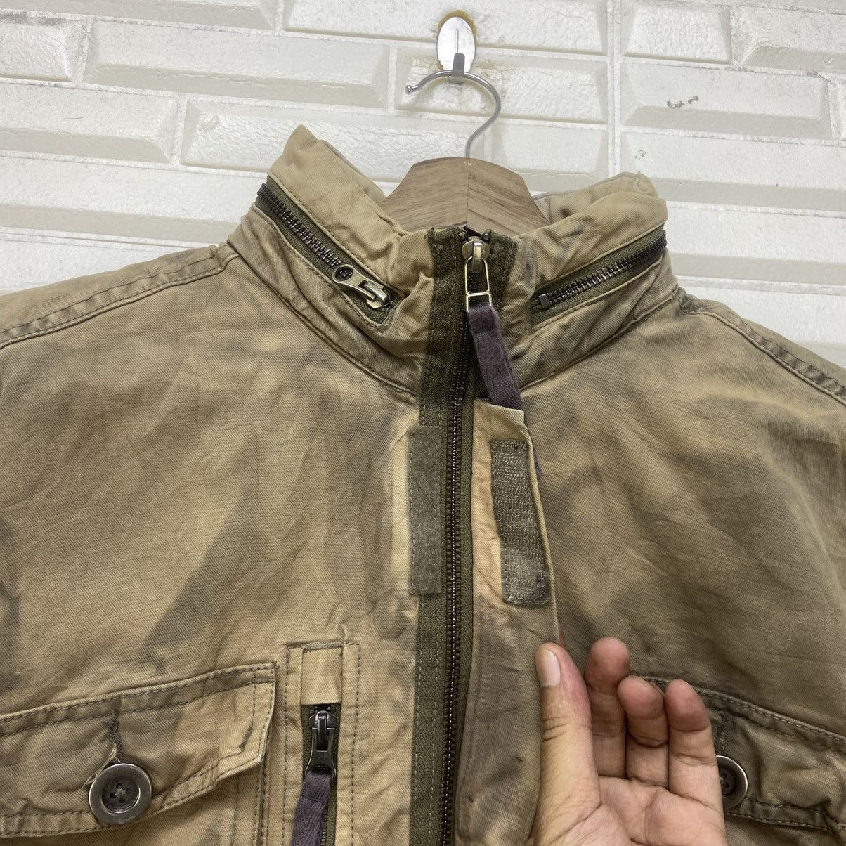 Japanese Brand Knowrey Sacred Stitch New York Camouflage Army Field Jacket Size US S / EU 44-46 / 1 - 9 Thumbnail