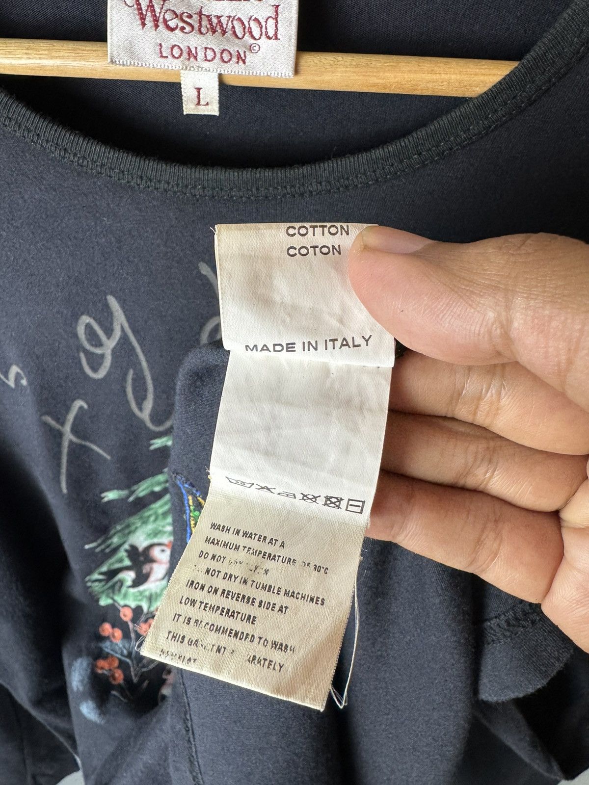 Vivienne Westwood Vintage Vivienne Westwood London 'Bambi & Orb' Size US L / EU 52-54 / 3 - 5 Thumbnail