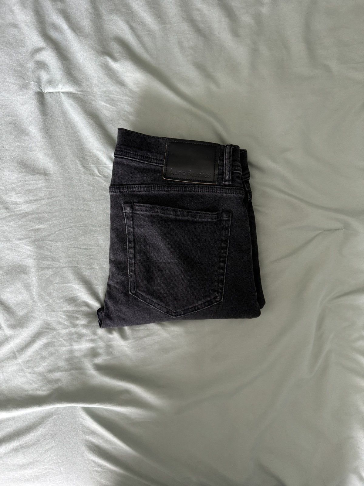 Acne Studios Acne Studios Used Black Denim Jeans - North Cut Size US 31 - 4 Thumbnail
