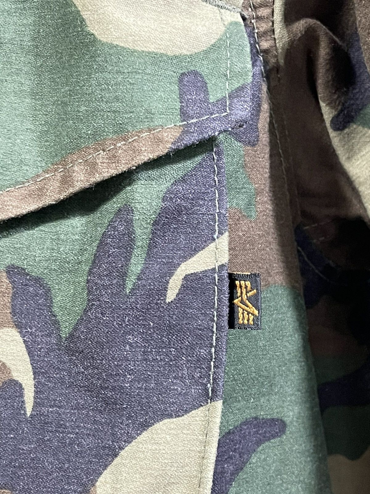 Alpha Industries Woodland Camo M65 Cold Weather Field Jacket Size US M / EU 48-50 / 2 - 5 Thumbnail