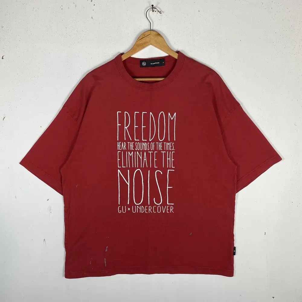 GU × Undercover GU UNDERCOVER FREEDOM NOISE TEE Size US L / EU 52-54 / 3 - 2 Thumbnail