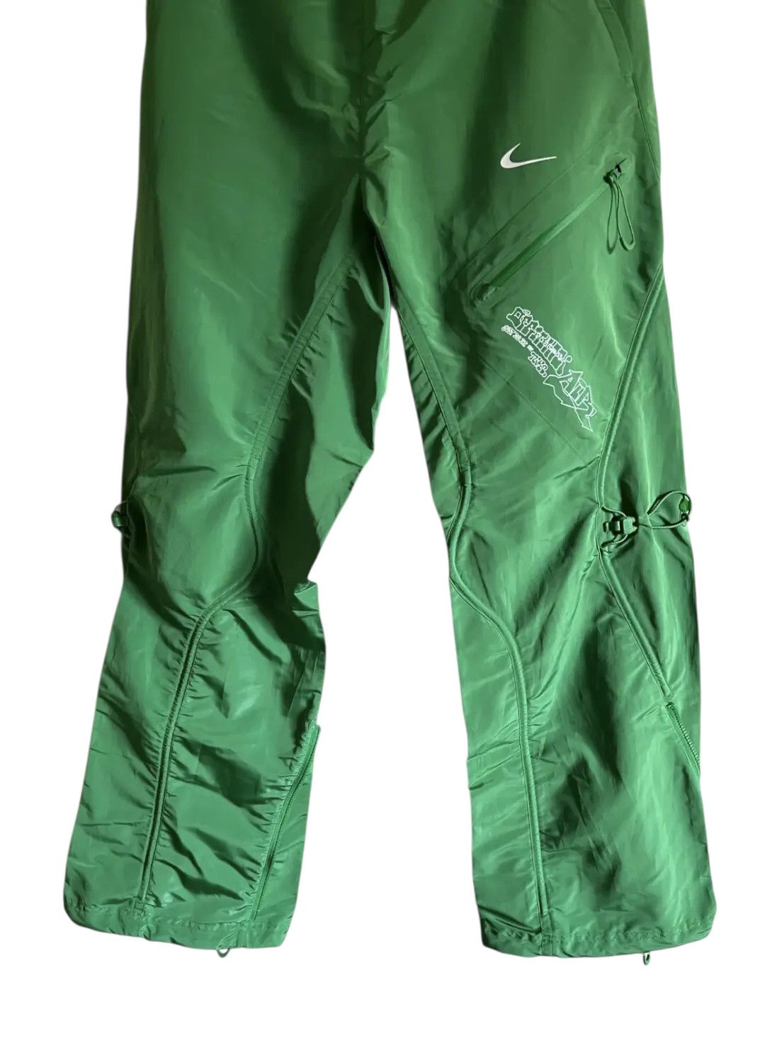 Nike × Off-White 💯NIKE x OFF-WHITE Pants Kelly Green X-Small Never Worn Size US 29 - 4 Thumbnail