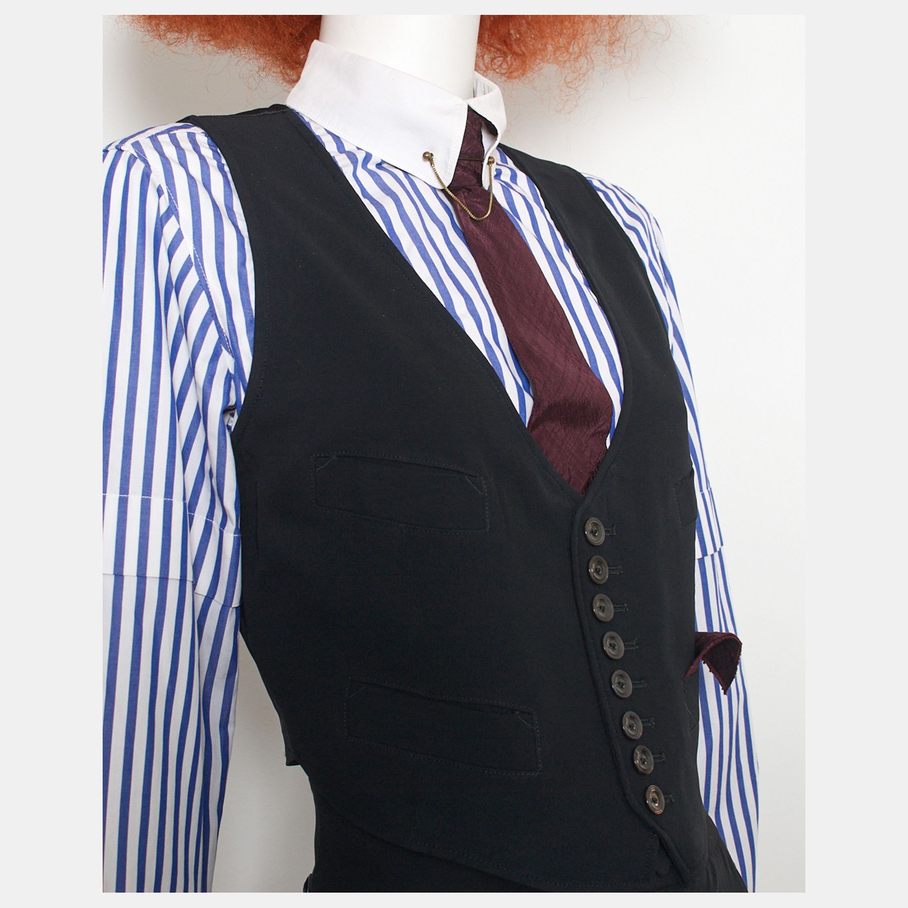 Jean Paul Gaultier 1997 archive runway JEAN PAUL GAULTIER trompe-l'oeil top Size S / US 4 / IT 40 - 5 Thumbnail