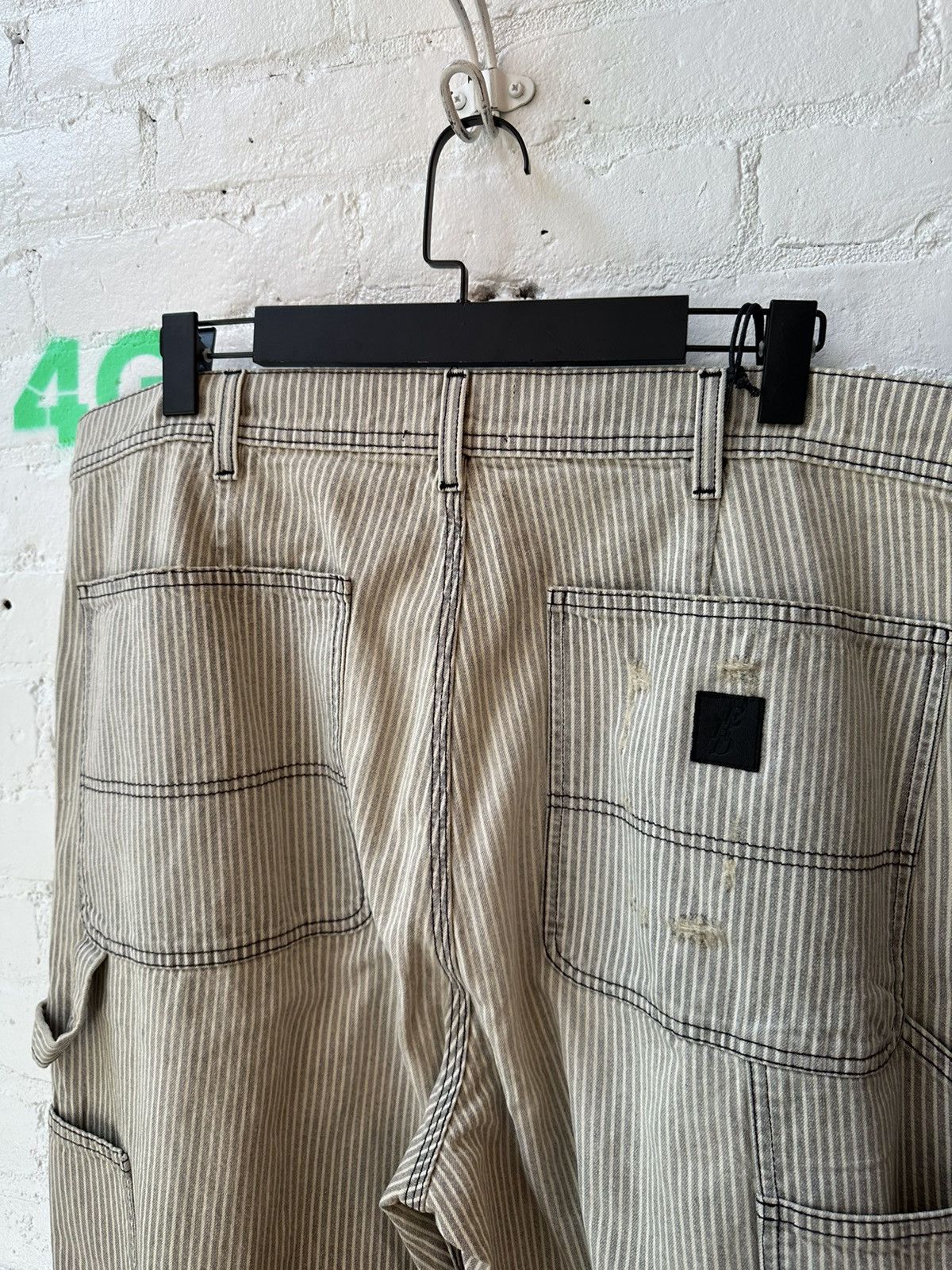Enfants Riches Deprimes ERD PIN STRIPE THRASHED FW24 PANTS 38 XXXL Size US 38 / EU 54 - 5 Thumbnail