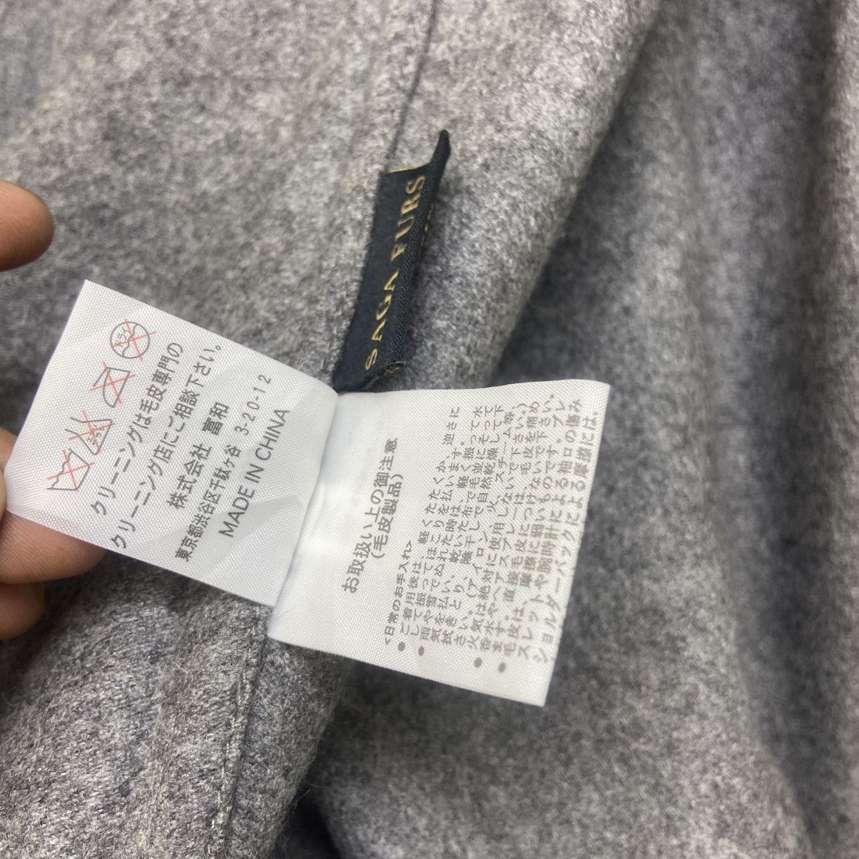 Sagafurs Saga Furs Blue Fox & Rabbit Ponchos Size M / US 6-8 / IT 42-44 - 17 Thumbnail