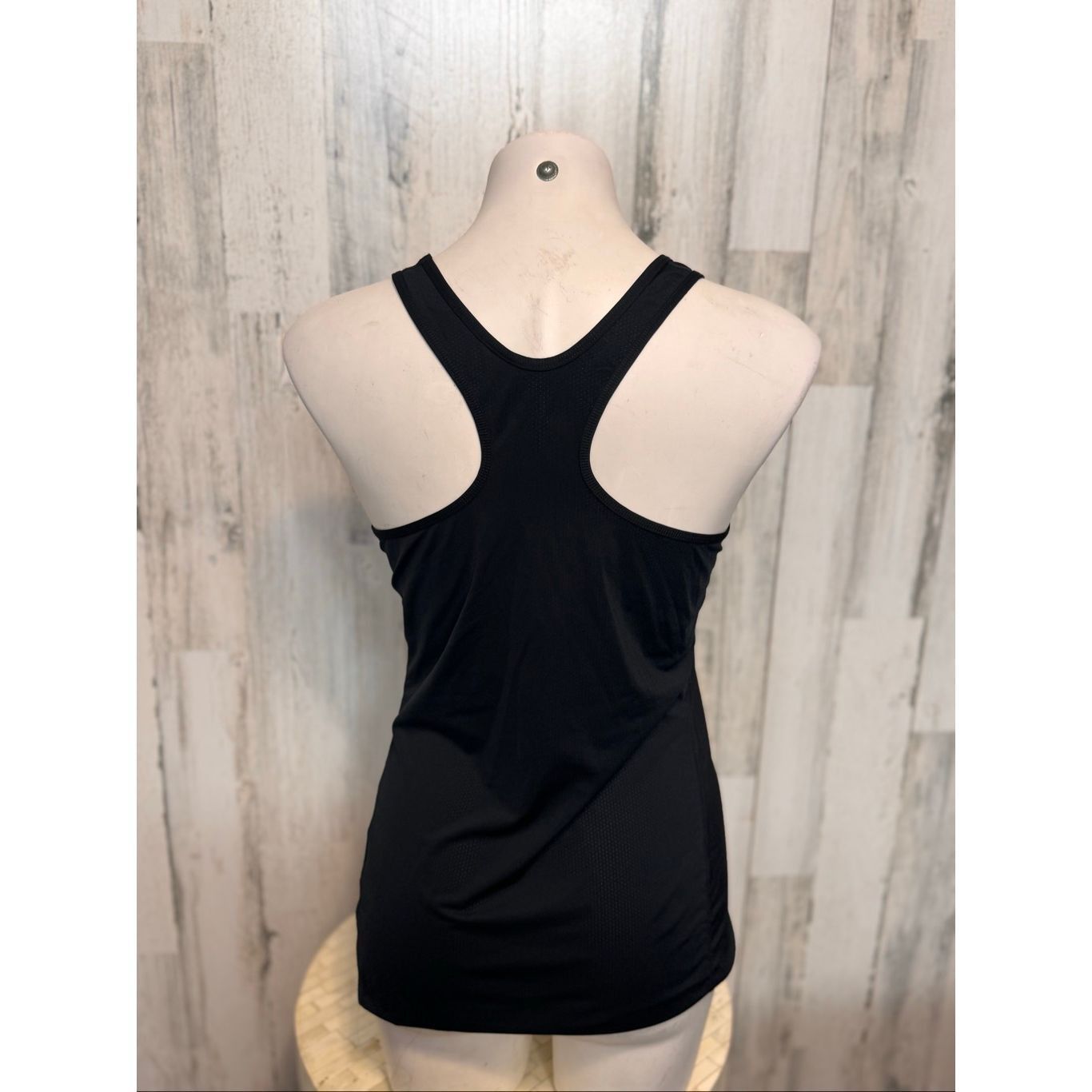 Nike Nike Dri-Fit Black Racerback Athletic Tank Top – Women’s Medium | Running Workout Gym Activewear Size M / US 6-8 / IT 42-44 - 4 Thumbnail