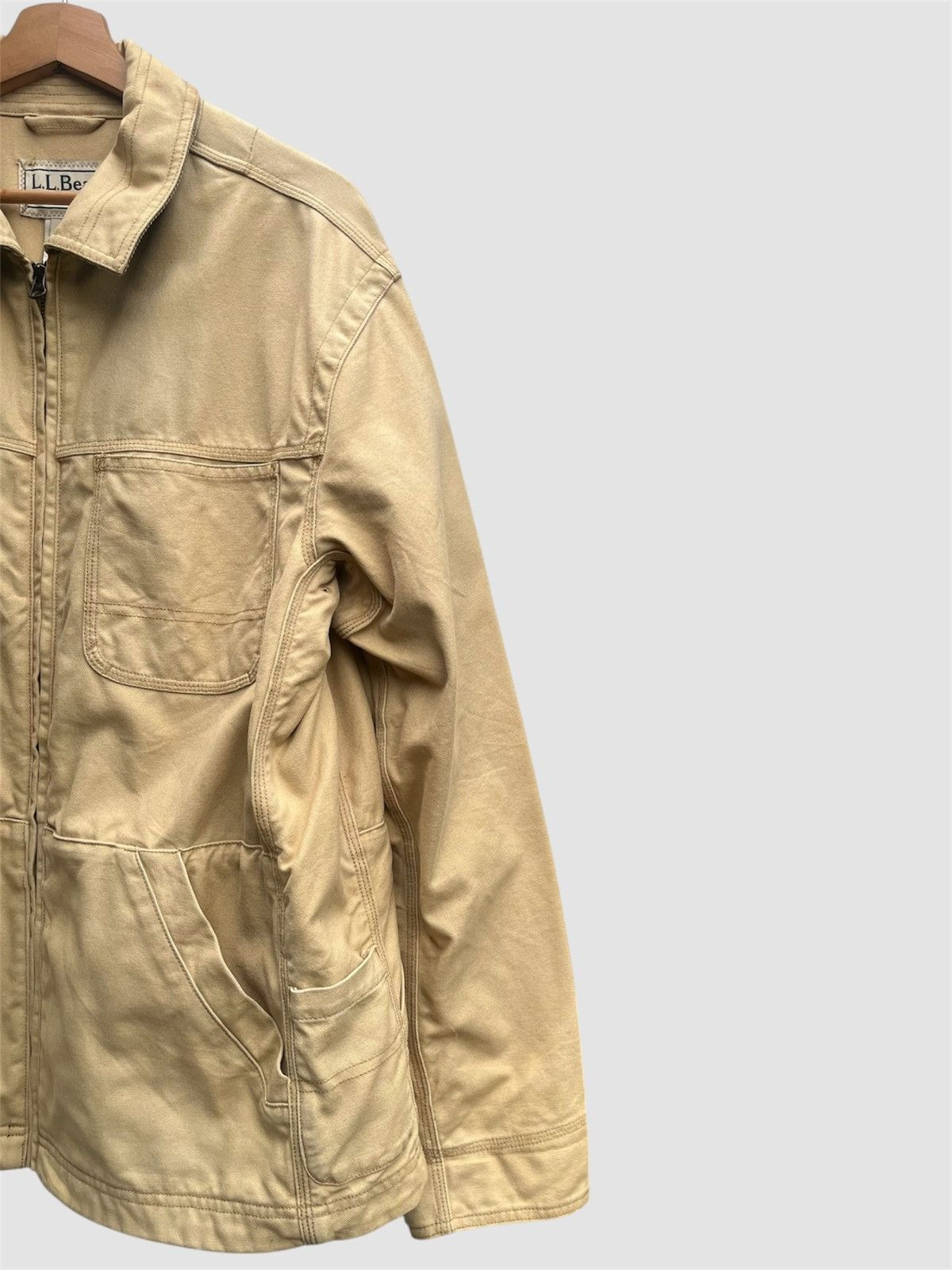 L.L. Bean Vintage LL Bean Pocket Detail Work Jacket Size US M / EU 48-50 / 2 - 9 Thumbnail