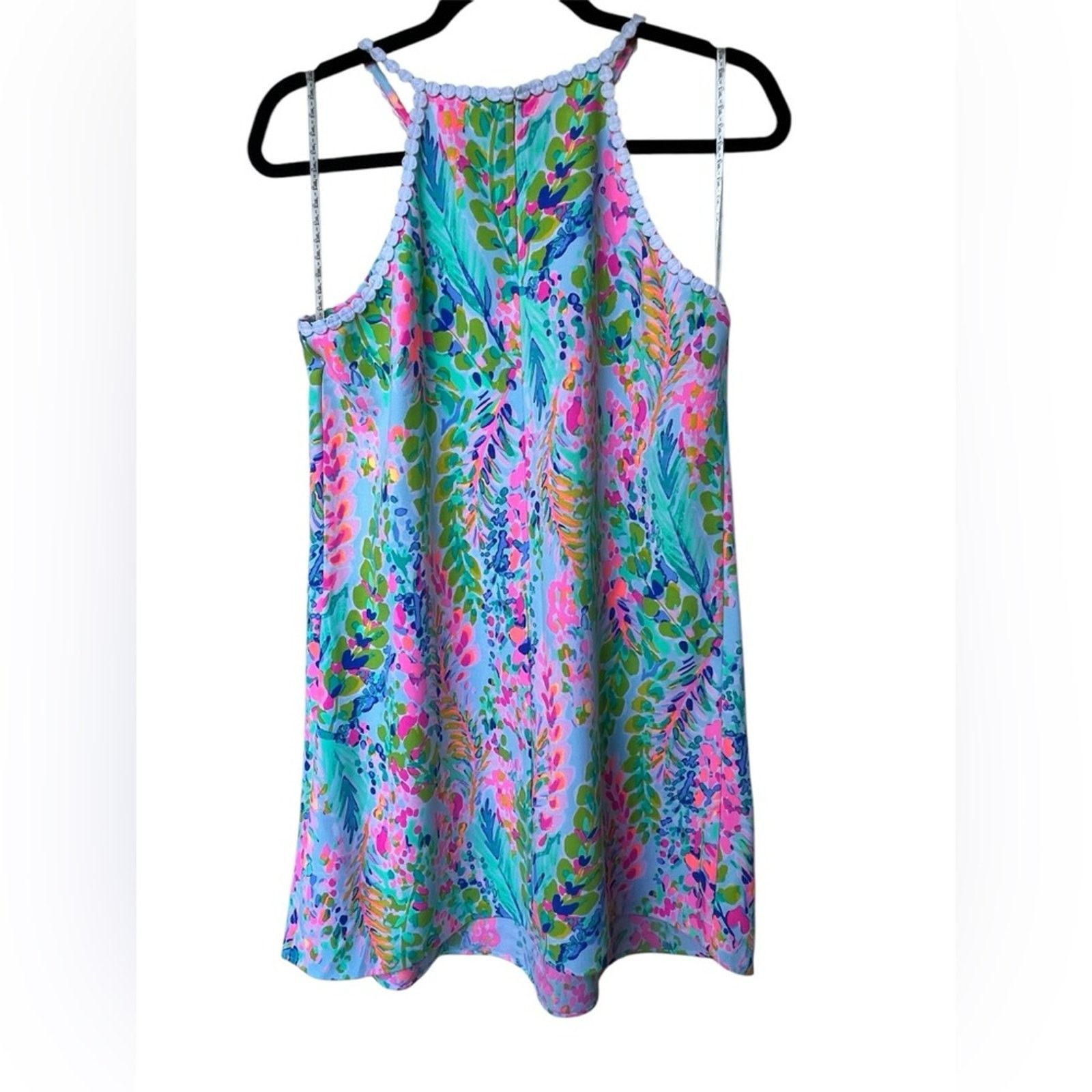 Lilly Pulitzer Lilly Pulitzer Catch the Wave Soft Pearl shift Dress Size 4 Size S / US 4 / IT 40 - 4 Thumbnail