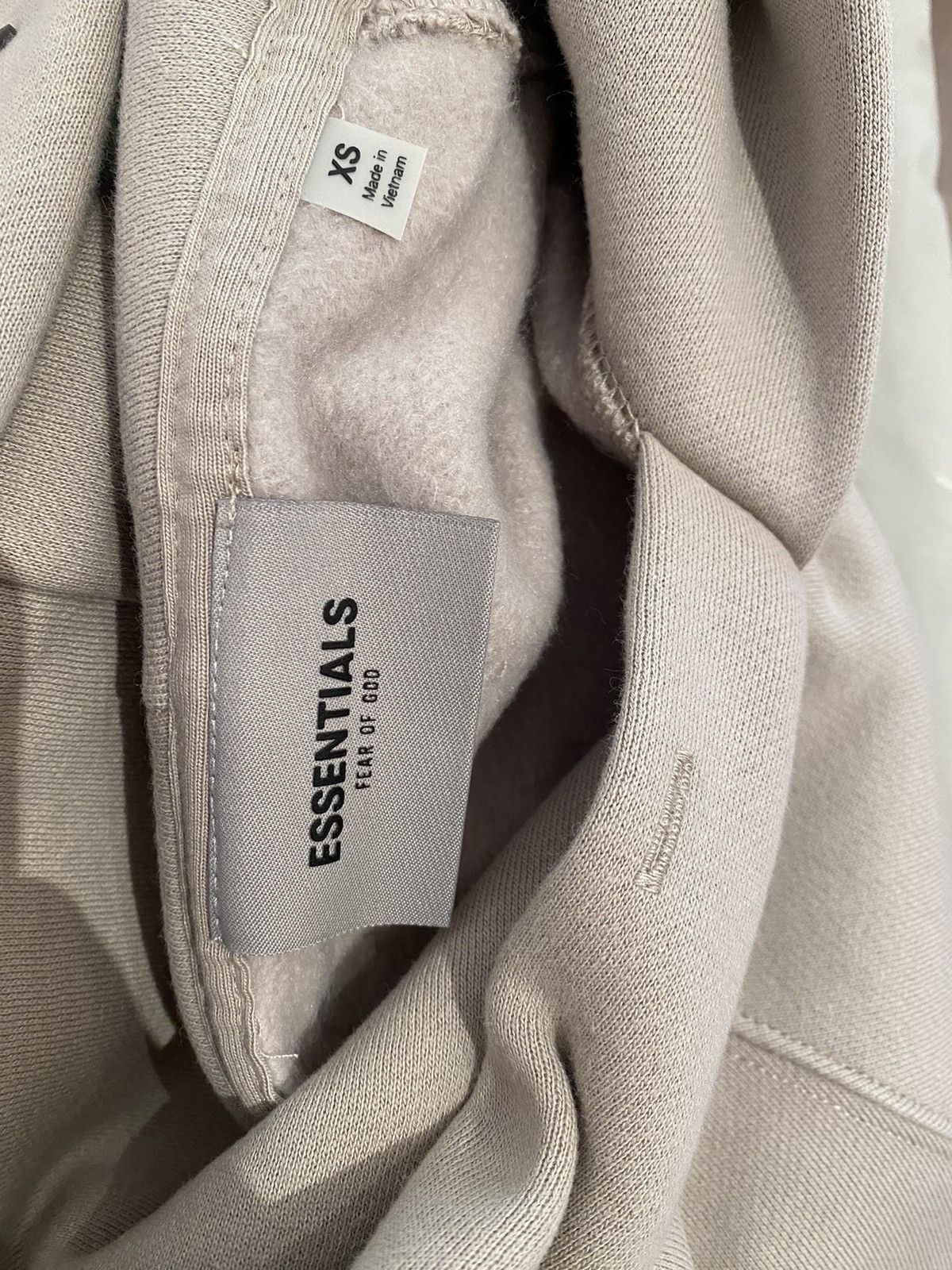Essentials Essentials Fear of God tan string hoodie XS NEW Size US XS / EU 42 / 0 - 4 Thumbnail