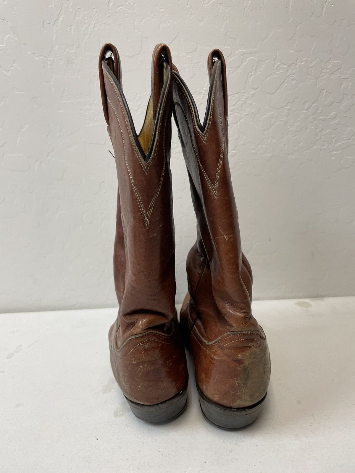 Tony Lama × Vintage Love Worn Western Boots Size US 9 / EU 42 - 3 Thumbnail