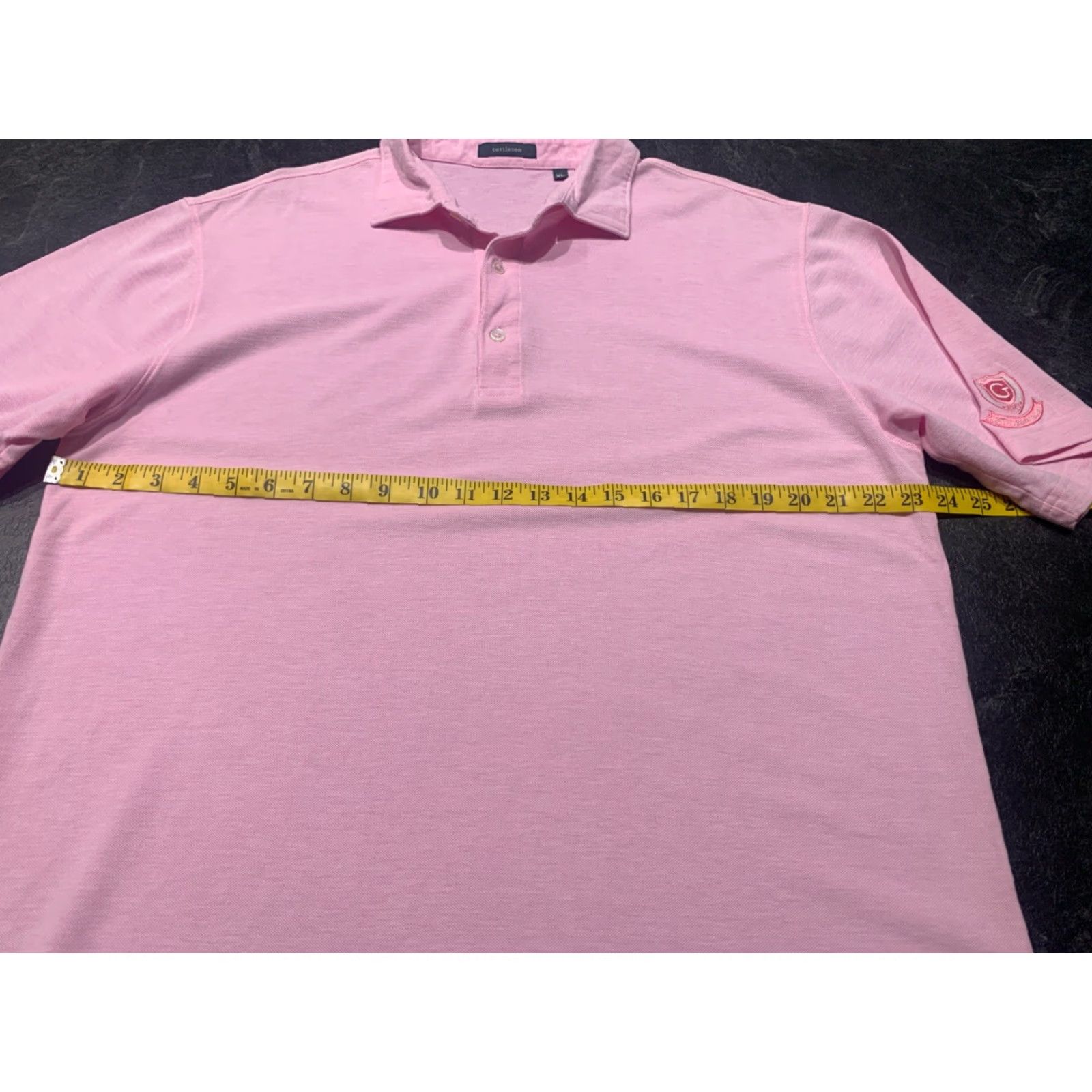 Vintage VINTAGE Turtleson Polo Shirt Men XL Pink Golf Casual Short Sleeve Knit 100% Cotton Embroidered Logo Size US XL / EU 56 / 4 - 7 Thumbnail