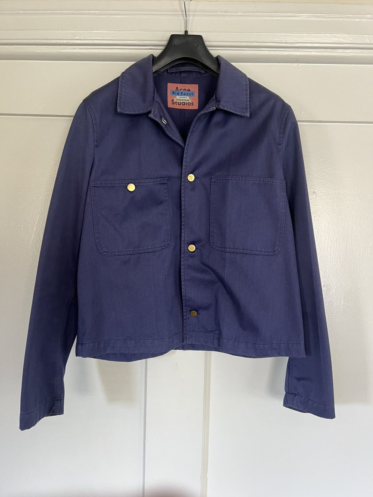 Acne Studios Acne Studios Blå Konst Jacket Size US S / EU 44-46 / 1 - 5 Thumbnail