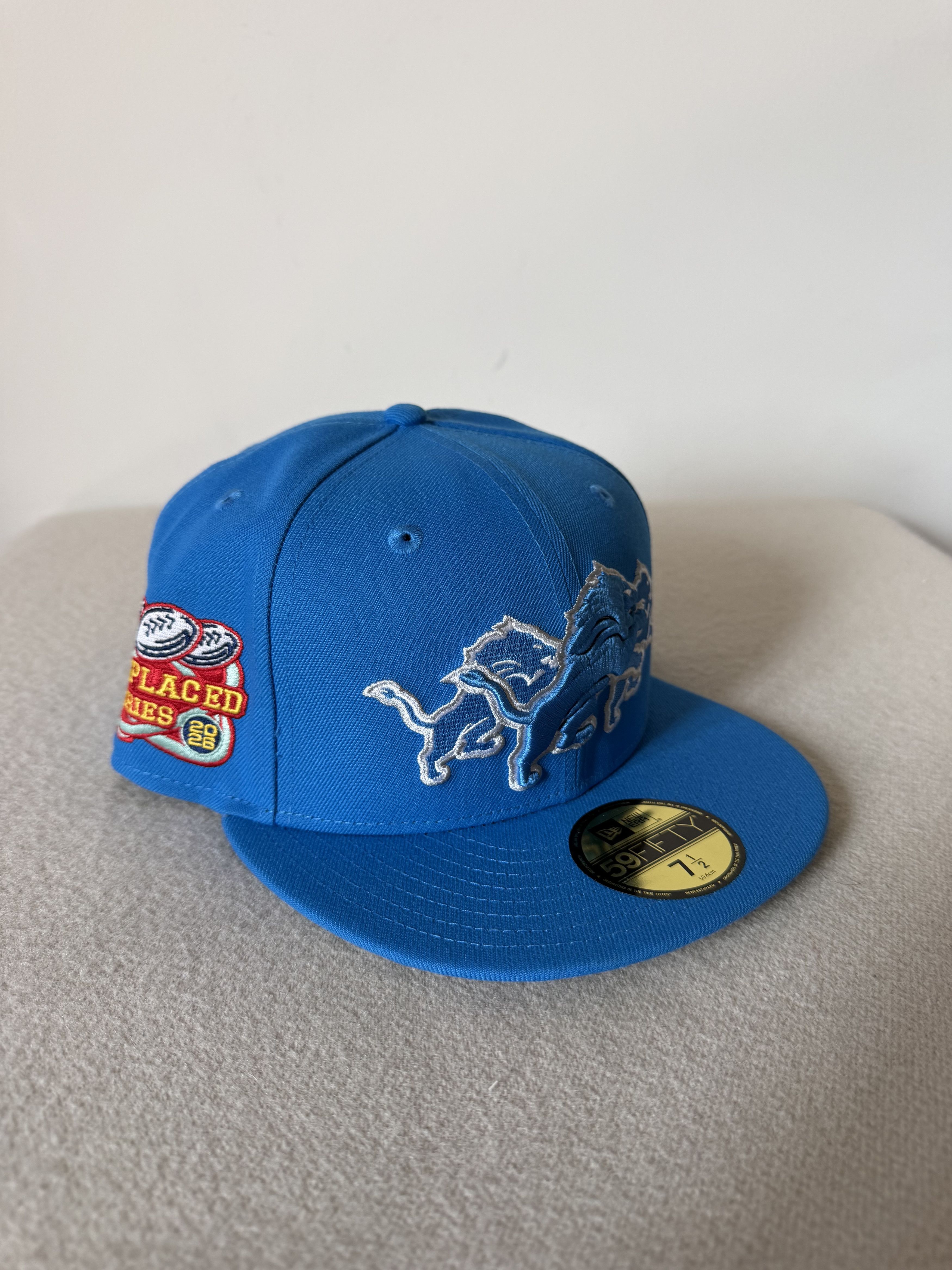 New Era 7 1/2 John Geiger New Era Misplaced Detroit Lions Fitted Size ONE SIZE - 1 Thumbnail