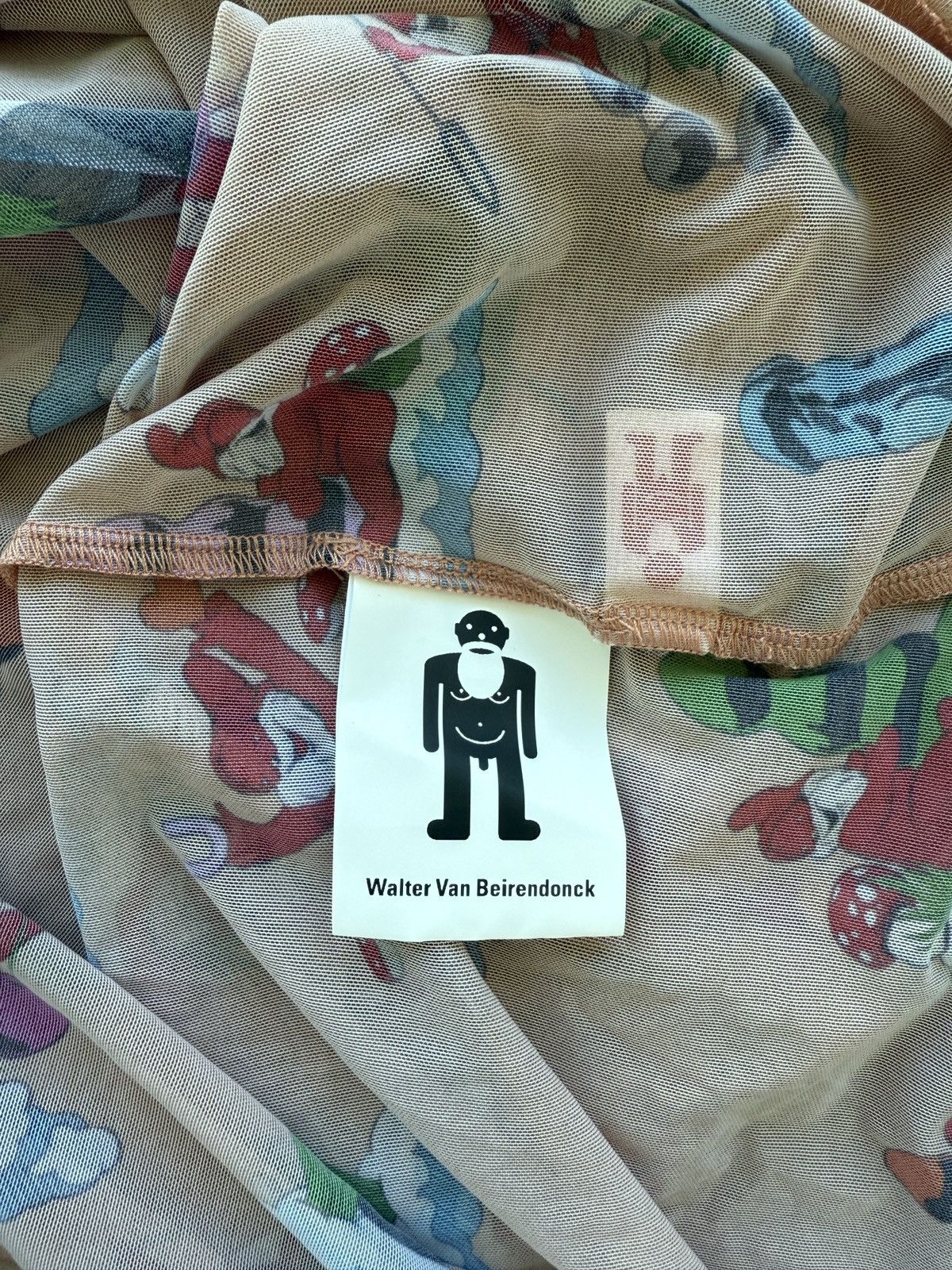 Walter Van Beirendonck WALTER VAN BEIRENDONCK KABOUTER TOP LIGHT SKIN Size US XL / EU 56 / 4 - 4 Thumbnail