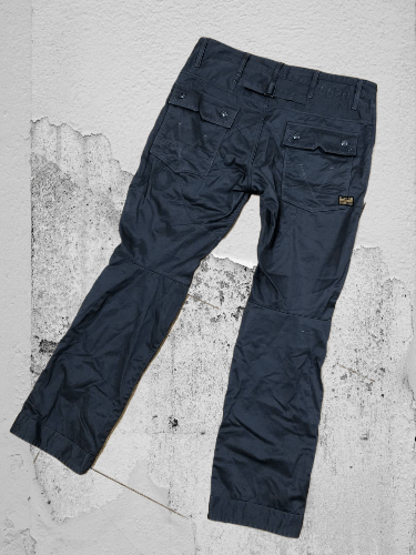 G-Star Crazy Crash Dirty Baggy Faded Jean Japan Avant Garde Style Size US 36 / EU 52 - 1 Thumbnail