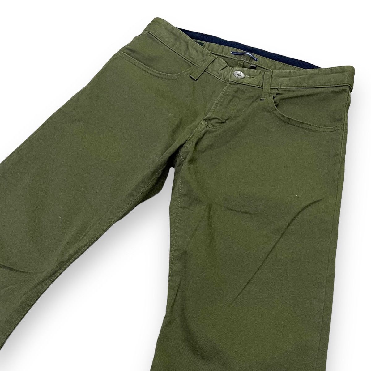 Edwin × junhashimoto 🇯🇵 EDWIN X JUNHASHIMOTO BANANA CUT J CURVE STRETCHTABLE PANTS Size US 29 - 3 Thumbnail