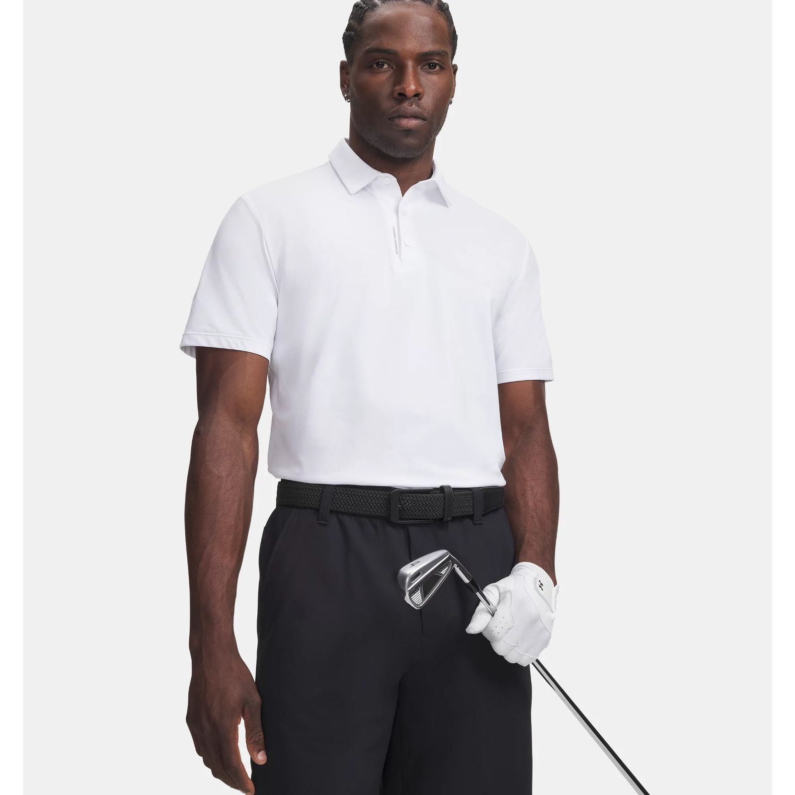 Under Armour NWT Under Armour UA ArmourDry Men's Polo in White size XLT Size US XL / EU 56 / 4 - 1 Thumbnail