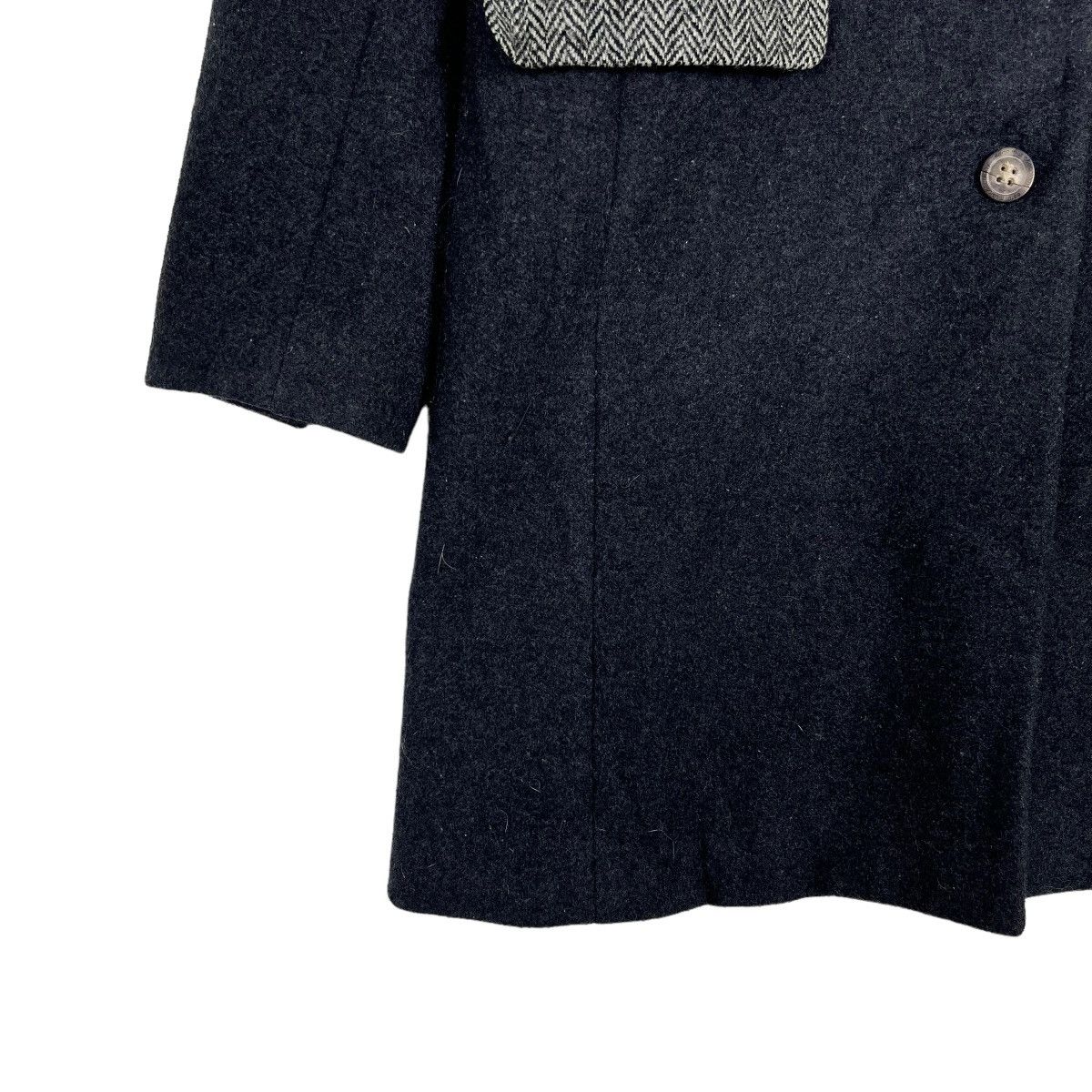 Harris Tweed 🔥 HARRIS TWEED EARTH MUSIC & ECOLOGY VIOLET LABEL COAT Size US S / EU 44-46 / 1 - 6 Thumbnail