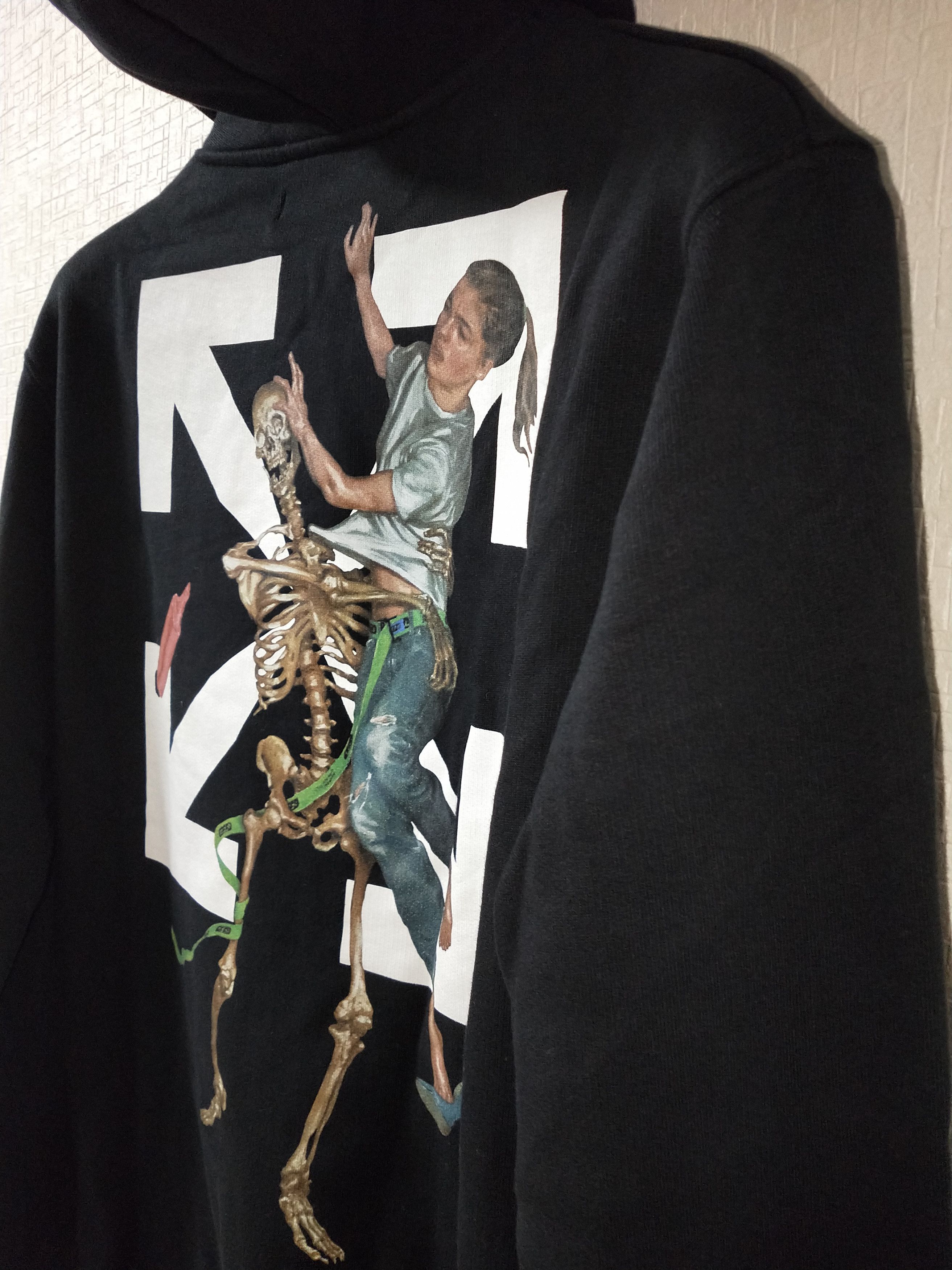 Off-White Pascal Skeleton Arrows Hoodie Size US S / EU 44-46 / 1 - 3 Thumbnail