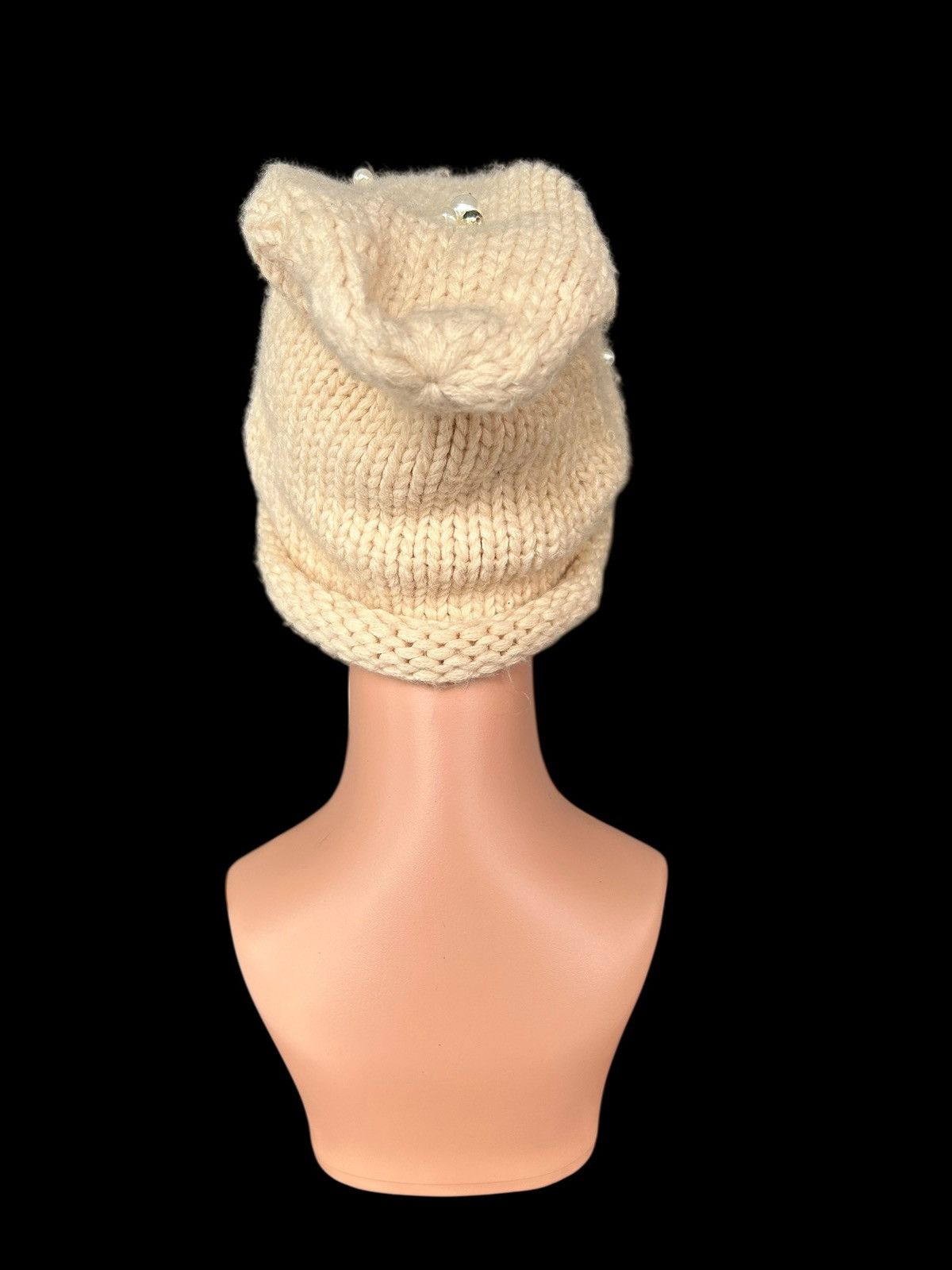 Japanese Brand × Kapital × Vintage NY MICKEY Crochet Knitted Handmade Hairy Beanie Hats Size ONE SIZE - 3 Thumbnail