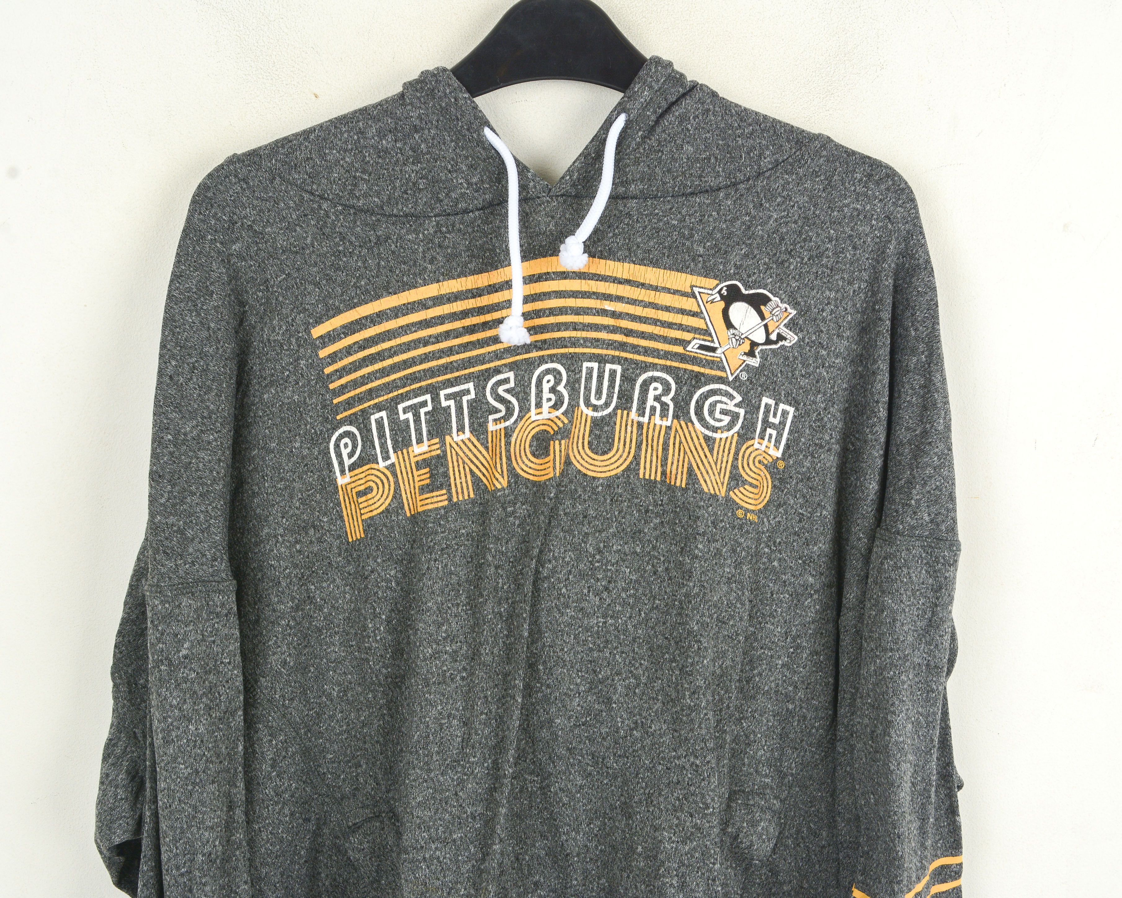NHL Pittsburgh Penguins Womens L Hoodie Jumper Pullover Size L / US 10 / IT 46 - 2 Thumbnail