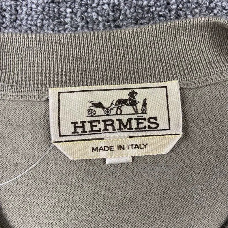 Hermes Hermes Jacquard Knit Short Sleeve Top Size S / US 4 / IT 40 - 4 Thumbnail