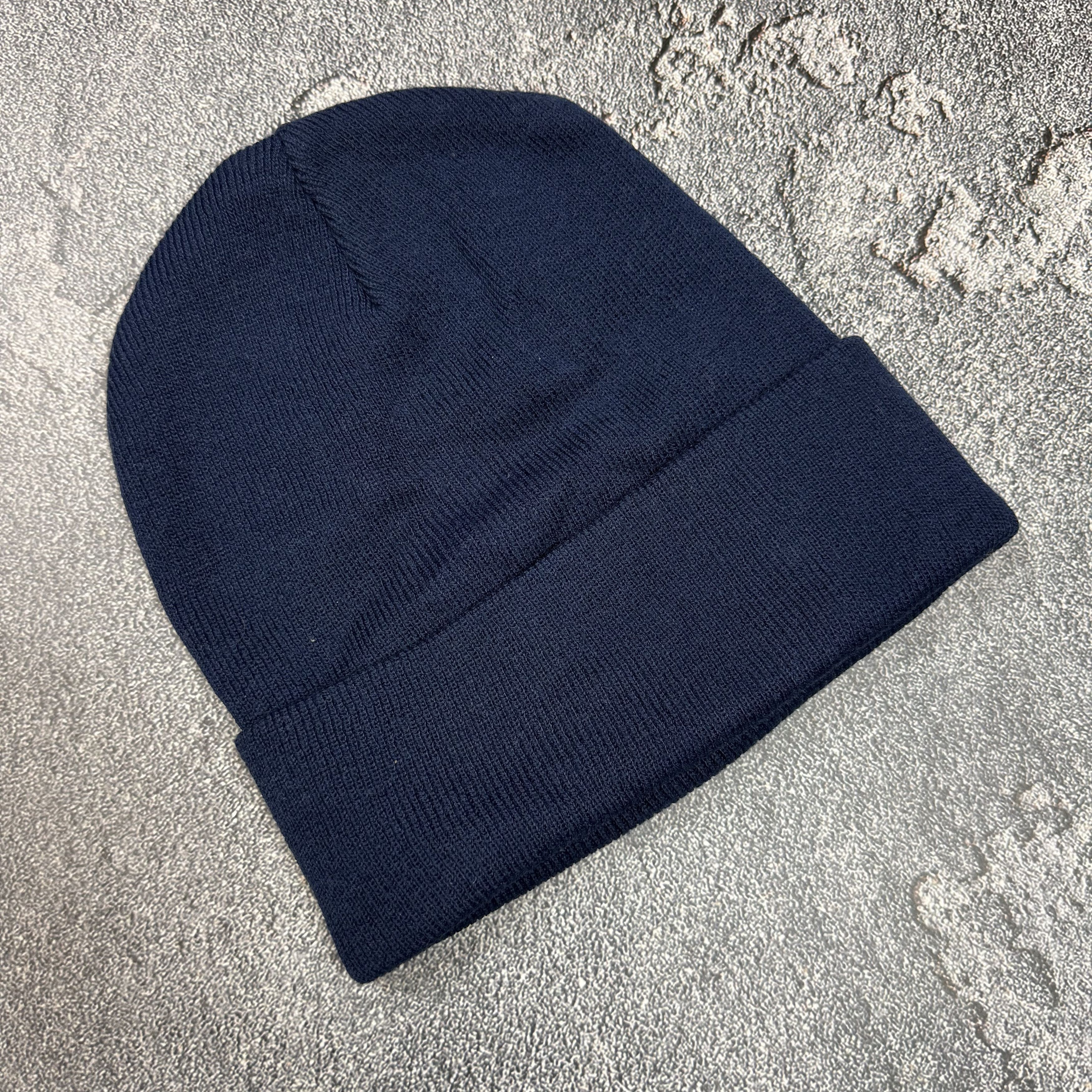 Nike Nike Vintage Beanie Hat Embroidered Big Logo Swoosh 90s Size ONE SIZE - 3 Thumbnail