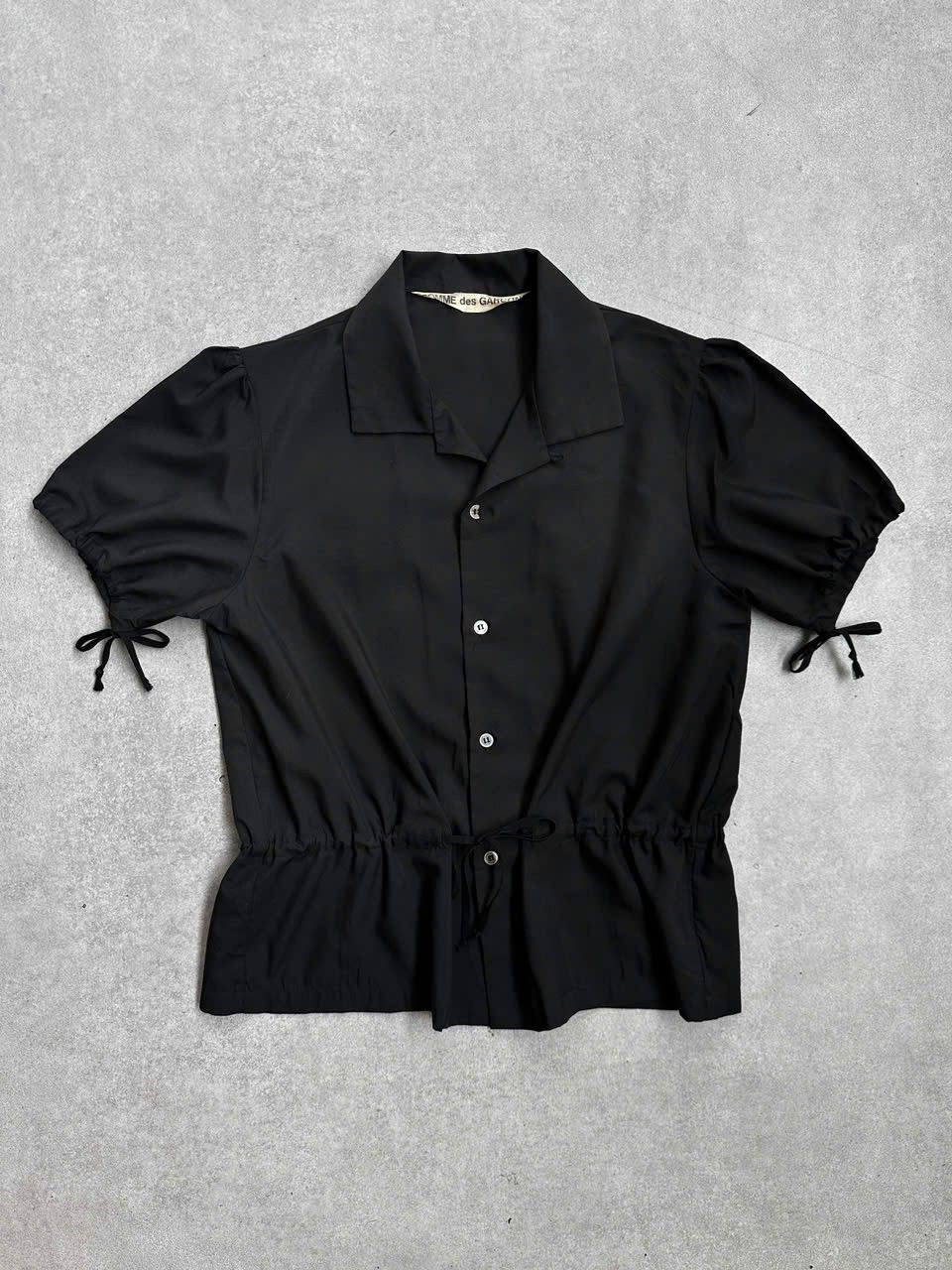 Comme des Garcons × Japanese Brand 1988 Comme Des Garcons Drawstring Top Size M / US 6-8 / IT 42-44 - 1 Thumbnail