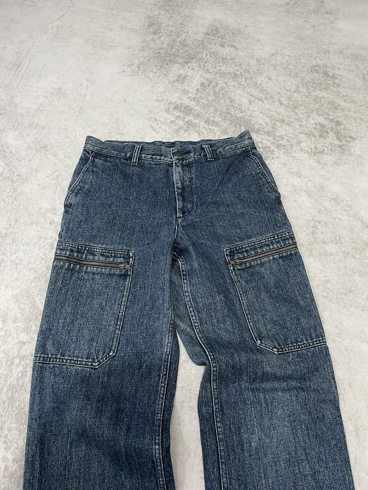 Hysteric Glamour × If Six Was Nine × Le Grande Bleu (L.G.B.) 2000s uniqlo japan cargo bagy denim kapital style Size US 29 - 2 Thumbnail