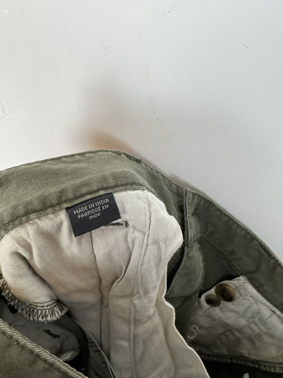 Armani Armani Exchange Cargo Khaki Pants Size US 28 / EU 44 - 6 Thumbnail