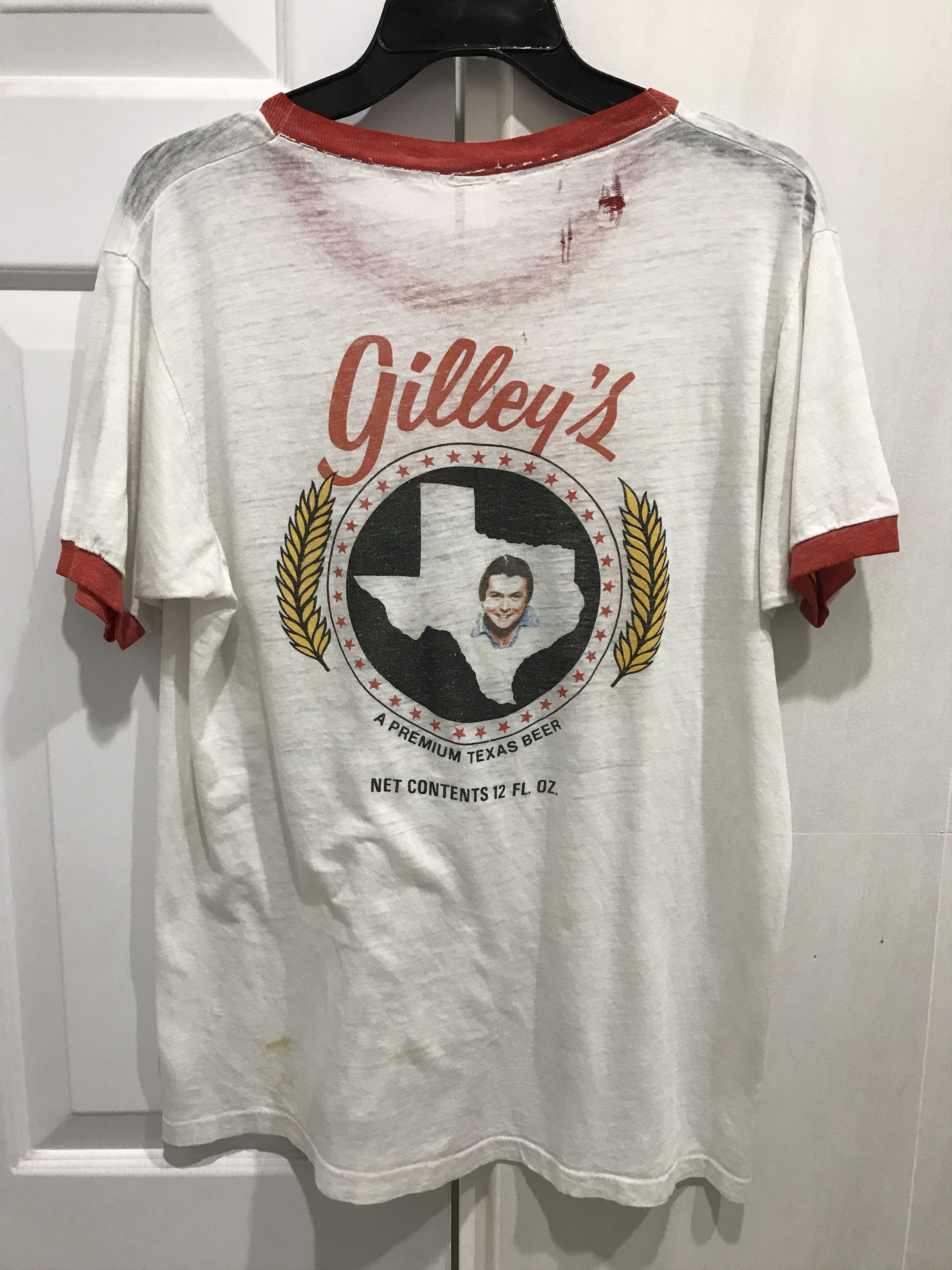 Vintage Vintage 80s 90s Mickey Gilley's Beer Tee Country music Size US L / EU 52-54 / 3 - 3 Thumbnail