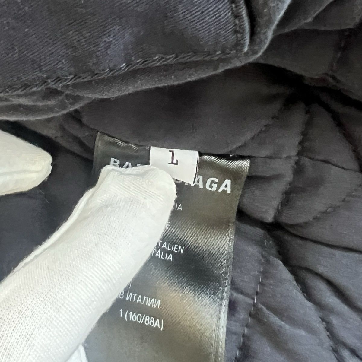 Balenciaga BALENCIAGA 2023AW DOUBLE B Work Parka Blouson Size US L / EU 52-54 / 3 - 9 Thumbnail