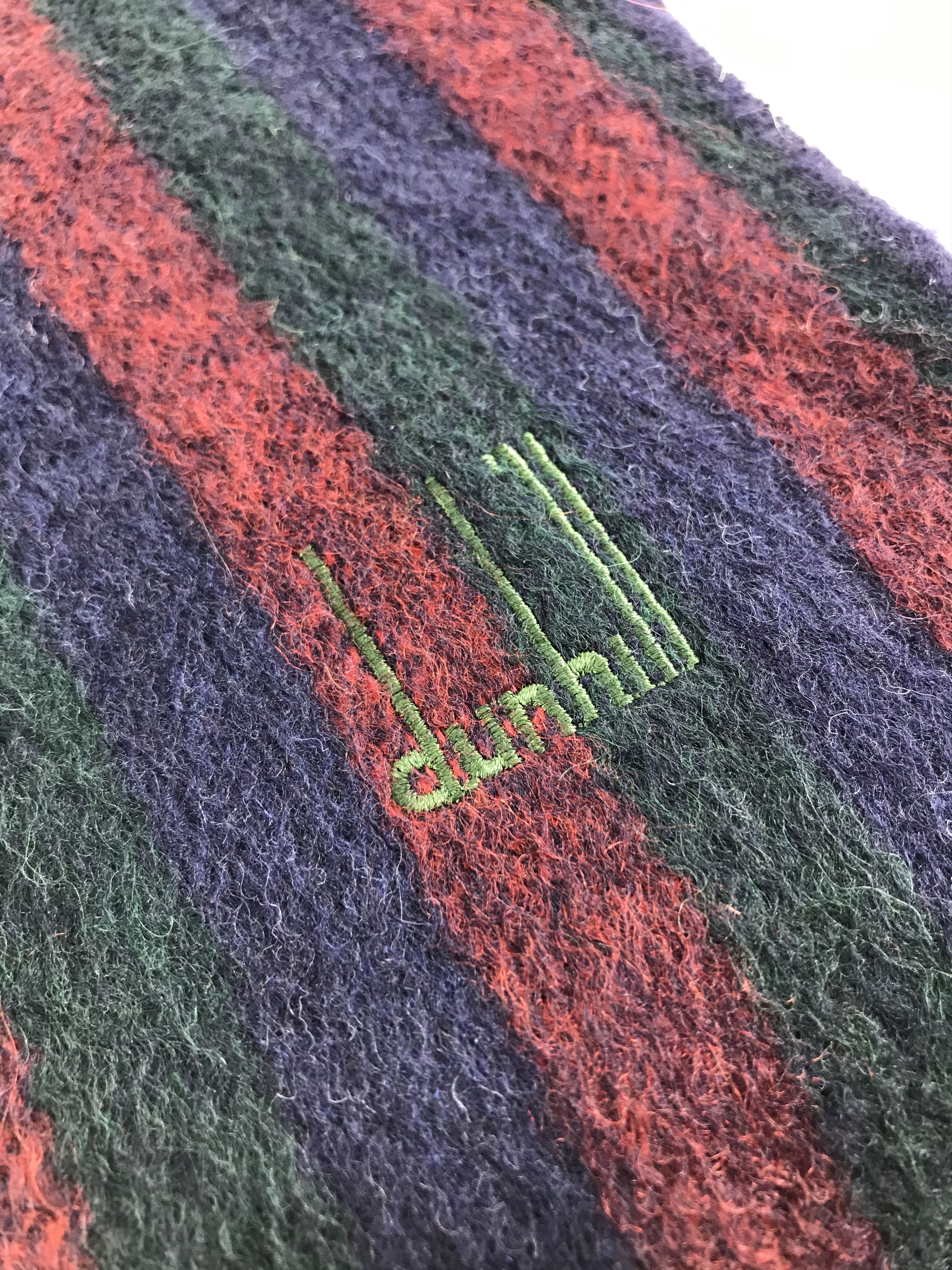 Vintage Dunhill Scarf / Muffler / Neckwear - WW3074 Size ONE SIZE - 4 Thumbnail