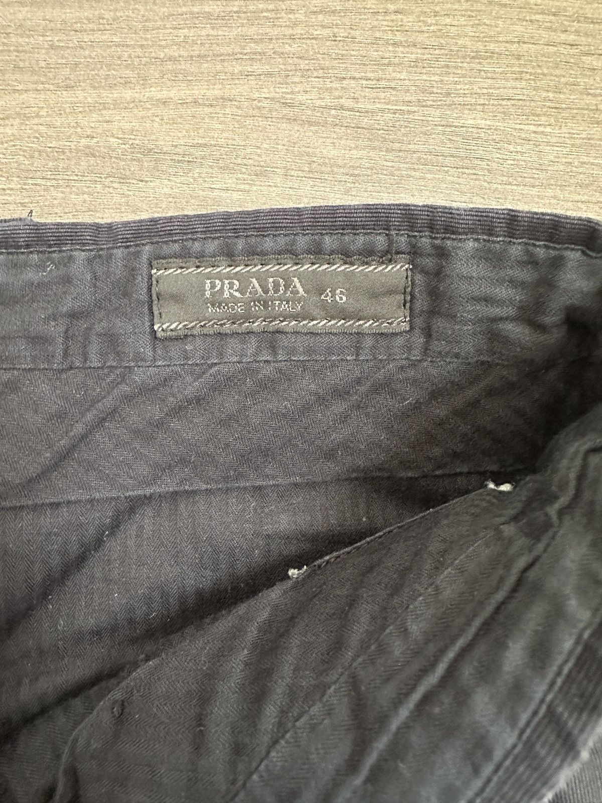 Prada Prada 2009 trousers with belt clasp Size US 30 / EU 46 - 3 Thumbnail