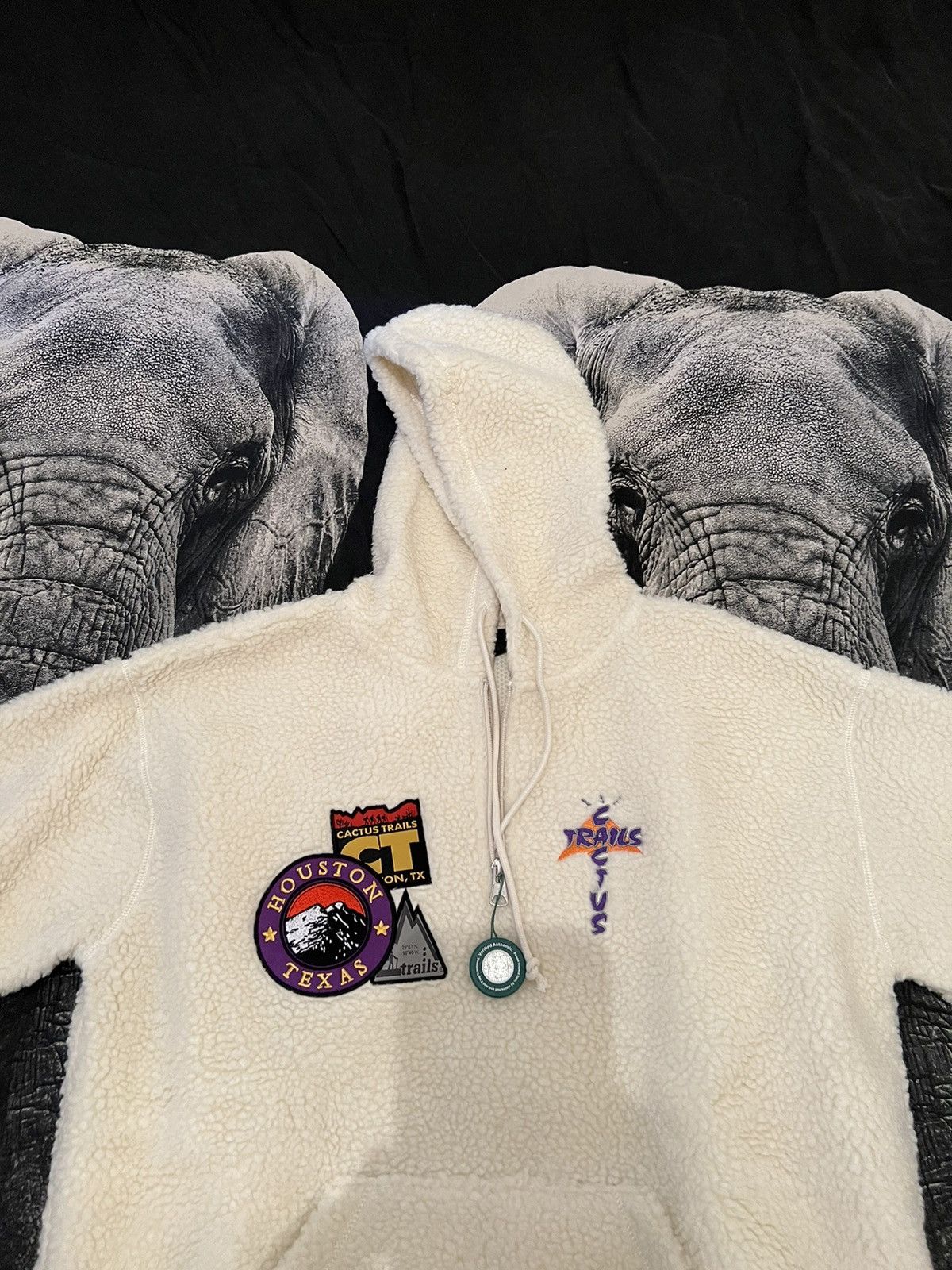 Travis Scott Cactus Trails Half Zip Sherpa Hoodie