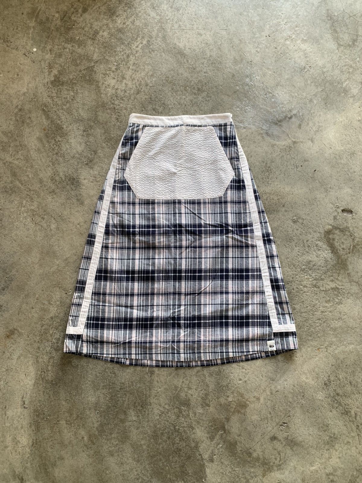 Kings Of Indigo × Thom Browne K.O.I x Thom Browne. nice design maxi shirt Size 25" / US 0 / IT 36 - 1 Thumbnail