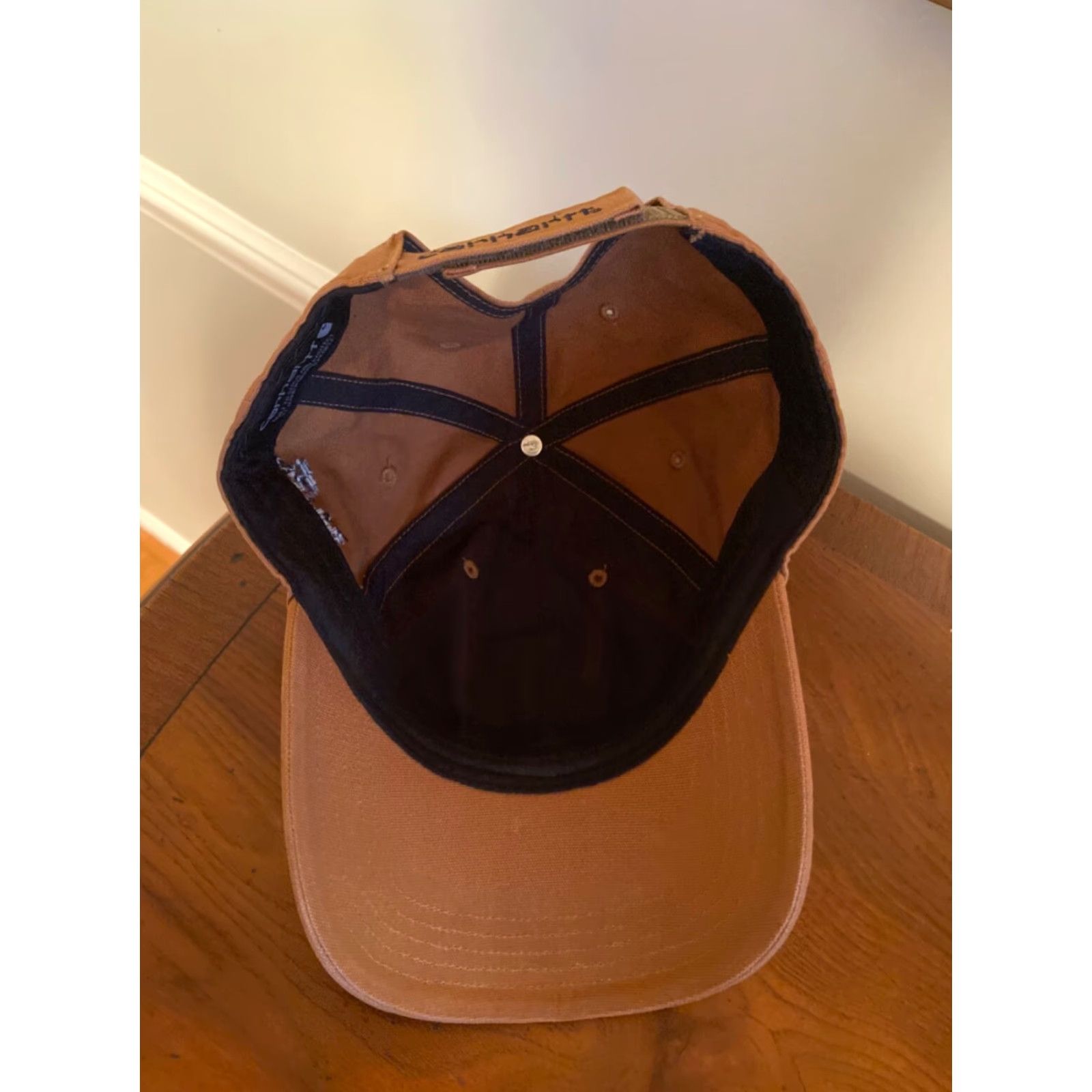 Carhartt Carhartt Support The Trades TSC Skills USA Adjustable Brown Canvas Hat Cap New Size ONE SIZE - 4 Thumbnail