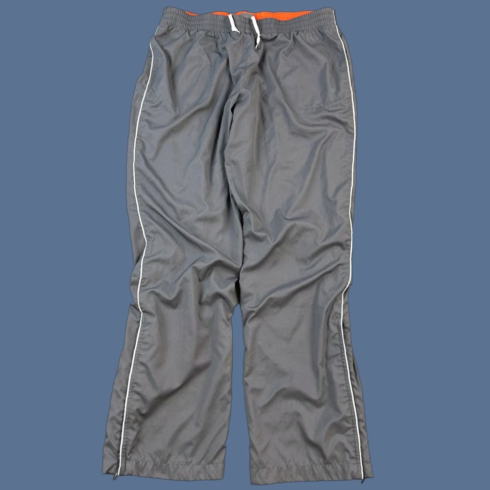 Nike VINTAGE Nike Track Pants Women L Gray Baggy Fleece Lined Ankle Zip Y2K Size 36" / US 14 / IT 50 - 1 Thumbnail