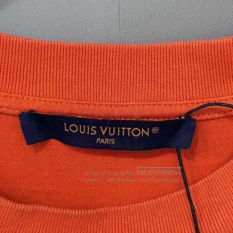 Louis Vuitton Louis Vuitton Orange Logo Short Sleeve Tee. Size US M / EU 48-50 / 2 - 4 Thumbnail