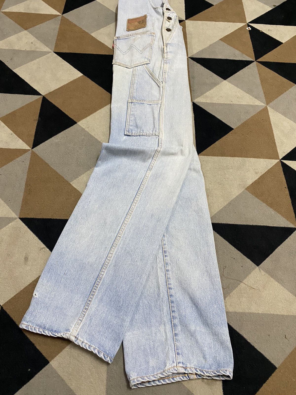 Edwin Vintage 80s Edwin Overall Loose Jumpsuits Size US 32 / EU 48 - 11 Thumbnail