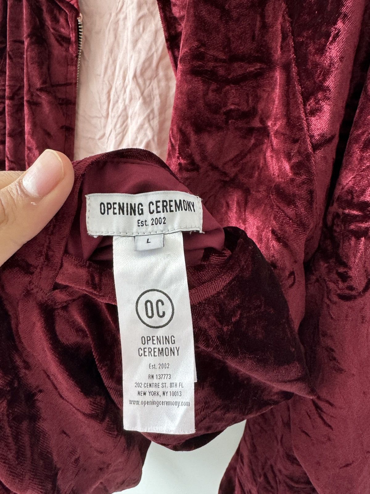 Opening Ceremony Opening Ceremony Reversible Silk Jacket Size US L / EU 52-54 / 3 - 6 Thumbnail