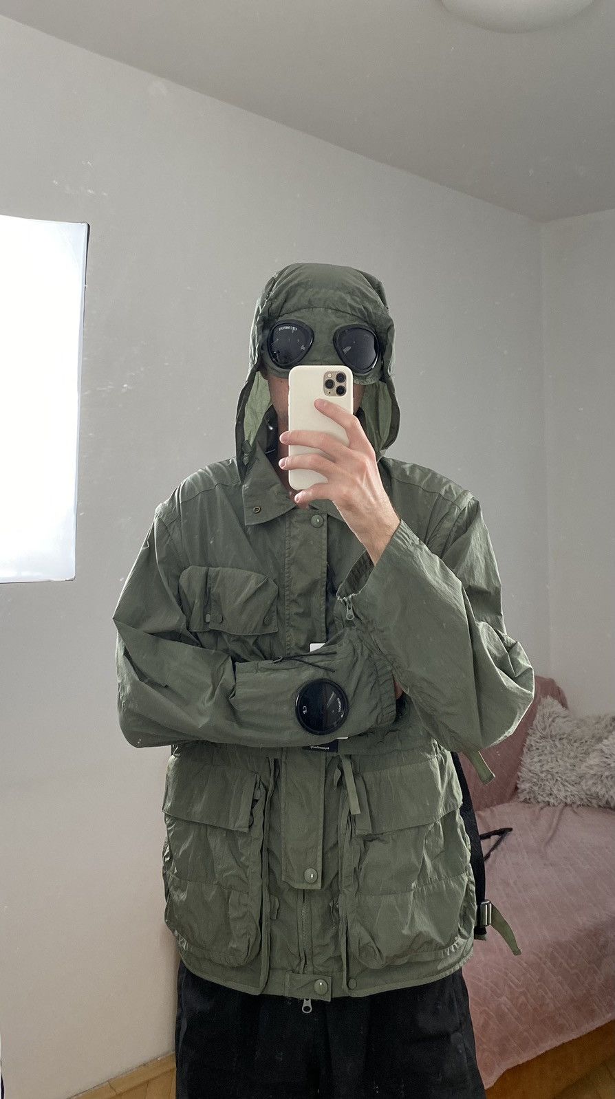 C.P. Company C.P. Company 500 Miglia Chrome-R Goggle Utility Jacket Size US M / EU 48-50 / 2 - 15 Thumbnail