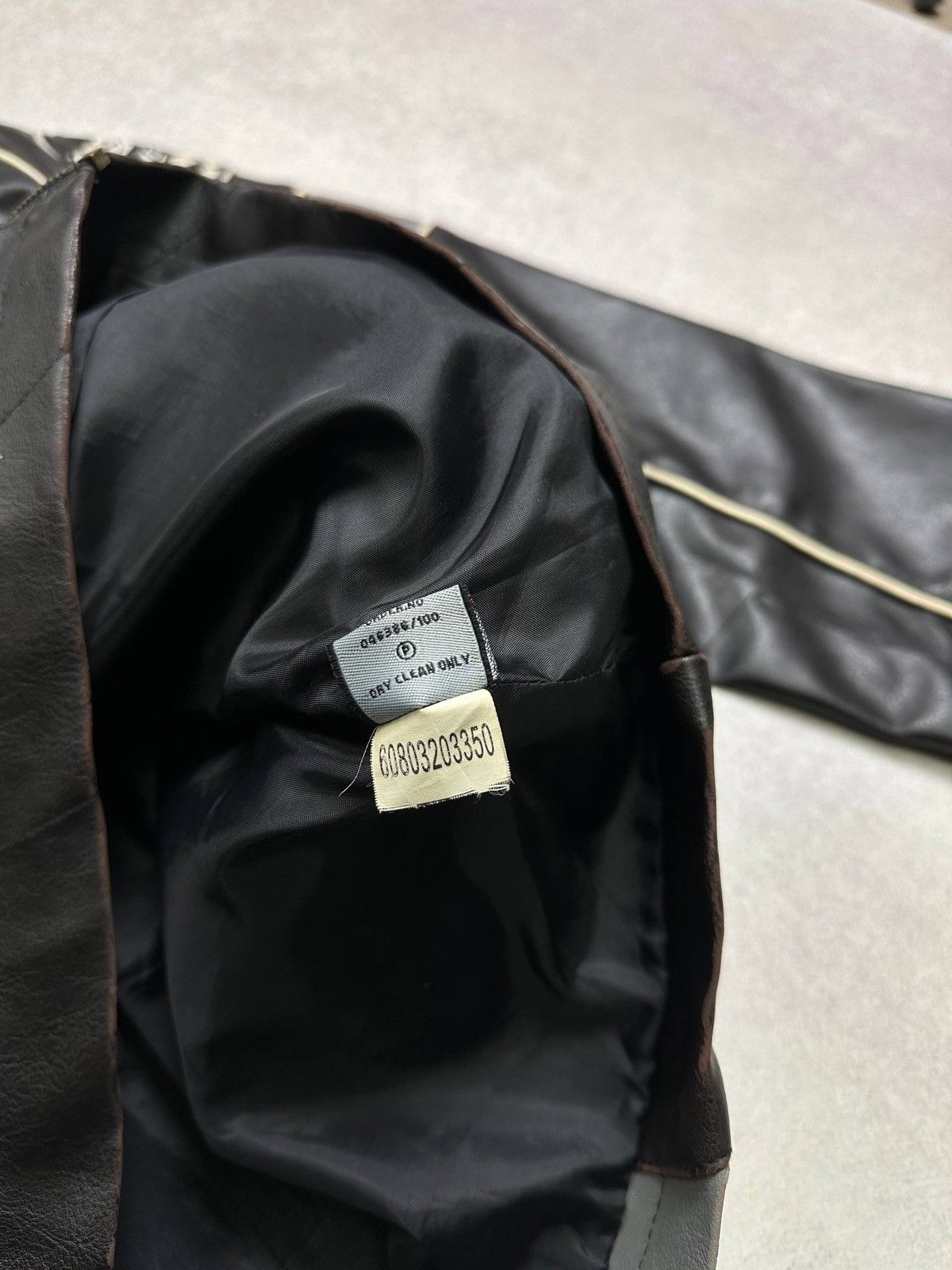 No Fear Vintage 90s No Fear Eco Leather Y2K Biker Moto Jacket S Size US S / EU 44-46 / 1 - 8 Thumbnail