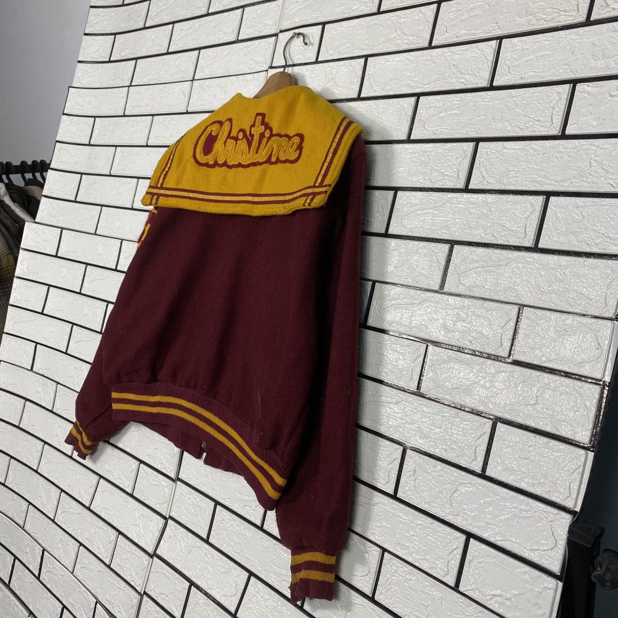 Vintage Vintage Wool Bomber Jacket Butwins St Paul Big Logo Size US M / EU 48-50 / 2 - 11 Thumbnail