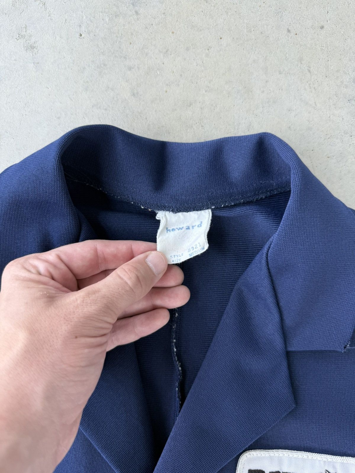 Vintage Vintage 1970s Dart Drug Navy Blue Doctors Cardigan Size US M / EU 48-50 / 2 - 4 Thumbnail
